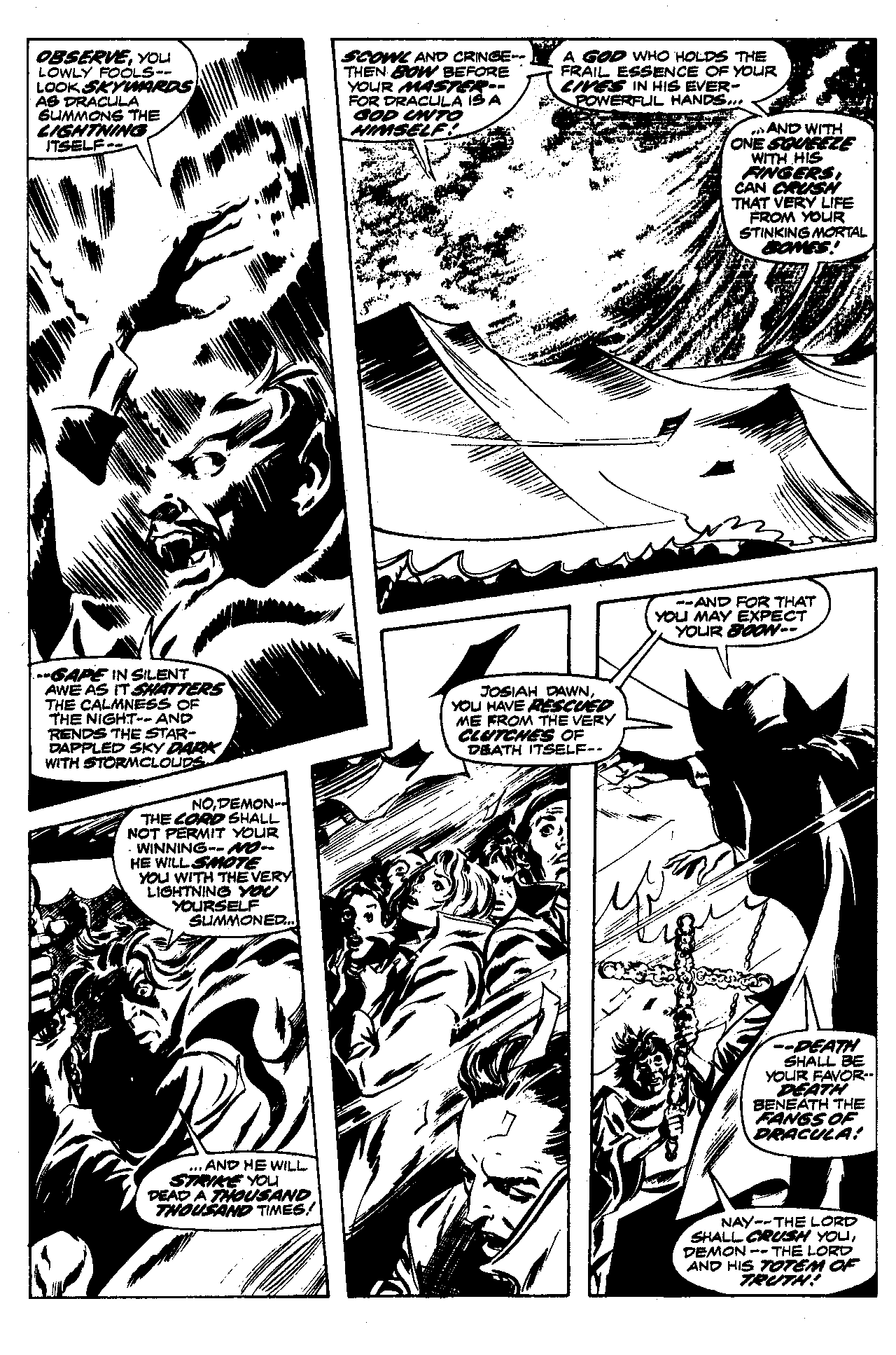 Read online Essential The Tomb of Dracula comic -  Issue # TPB 1 (Part 3) - 98