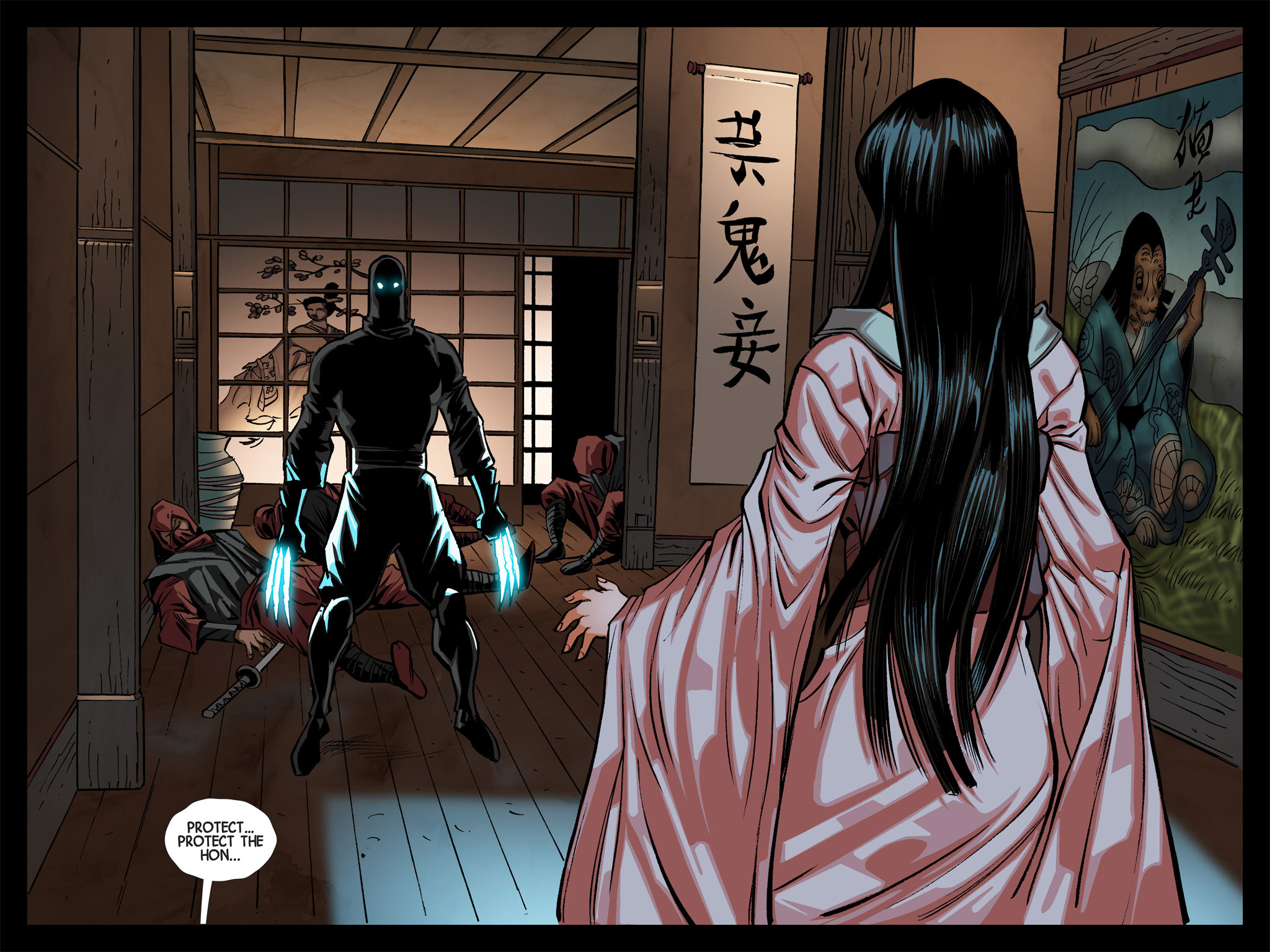 Read online Wolverine: Japan's Most Wanted comic -  Issue #4 - 62