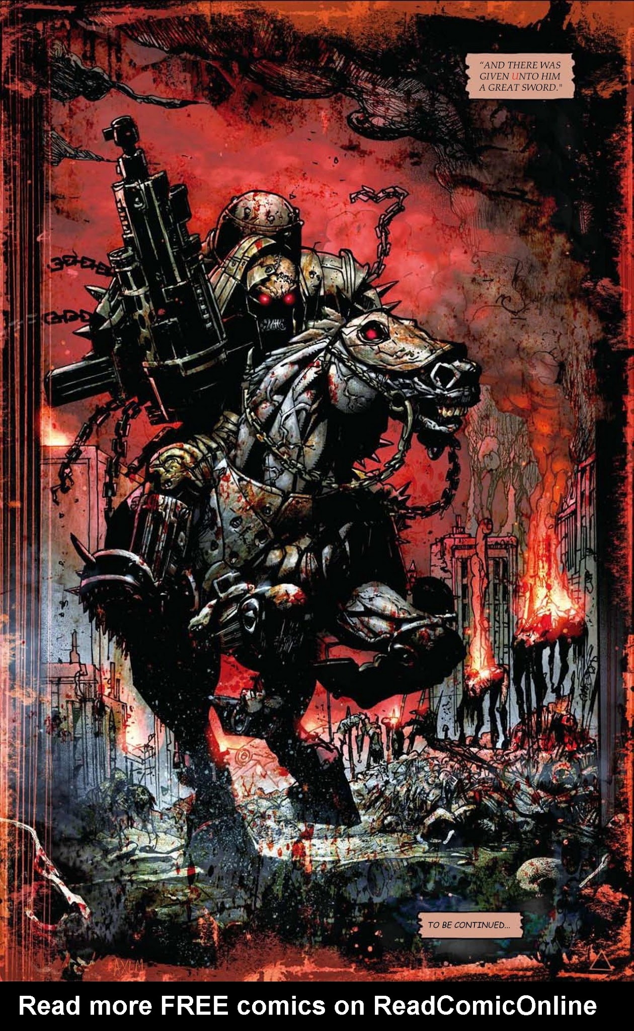 Read online The Four Horsemen of the Apocalypse comic -  Issue #1 - 74