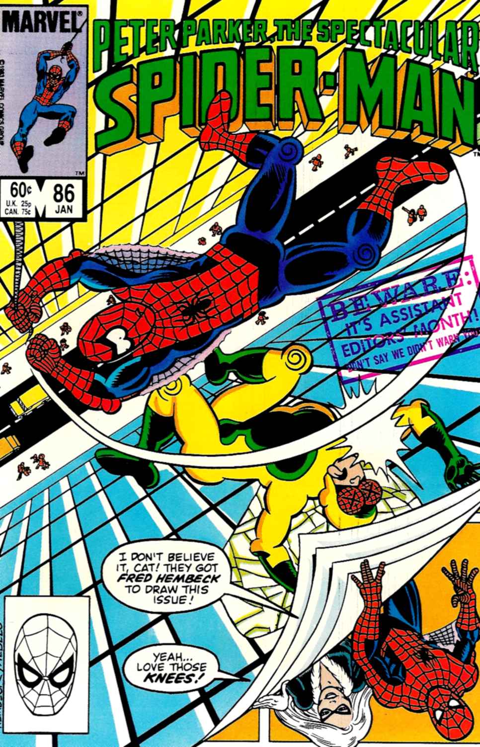 Read online The Spectacular Spider-Man (1976) comic -  Issue #86 - 1