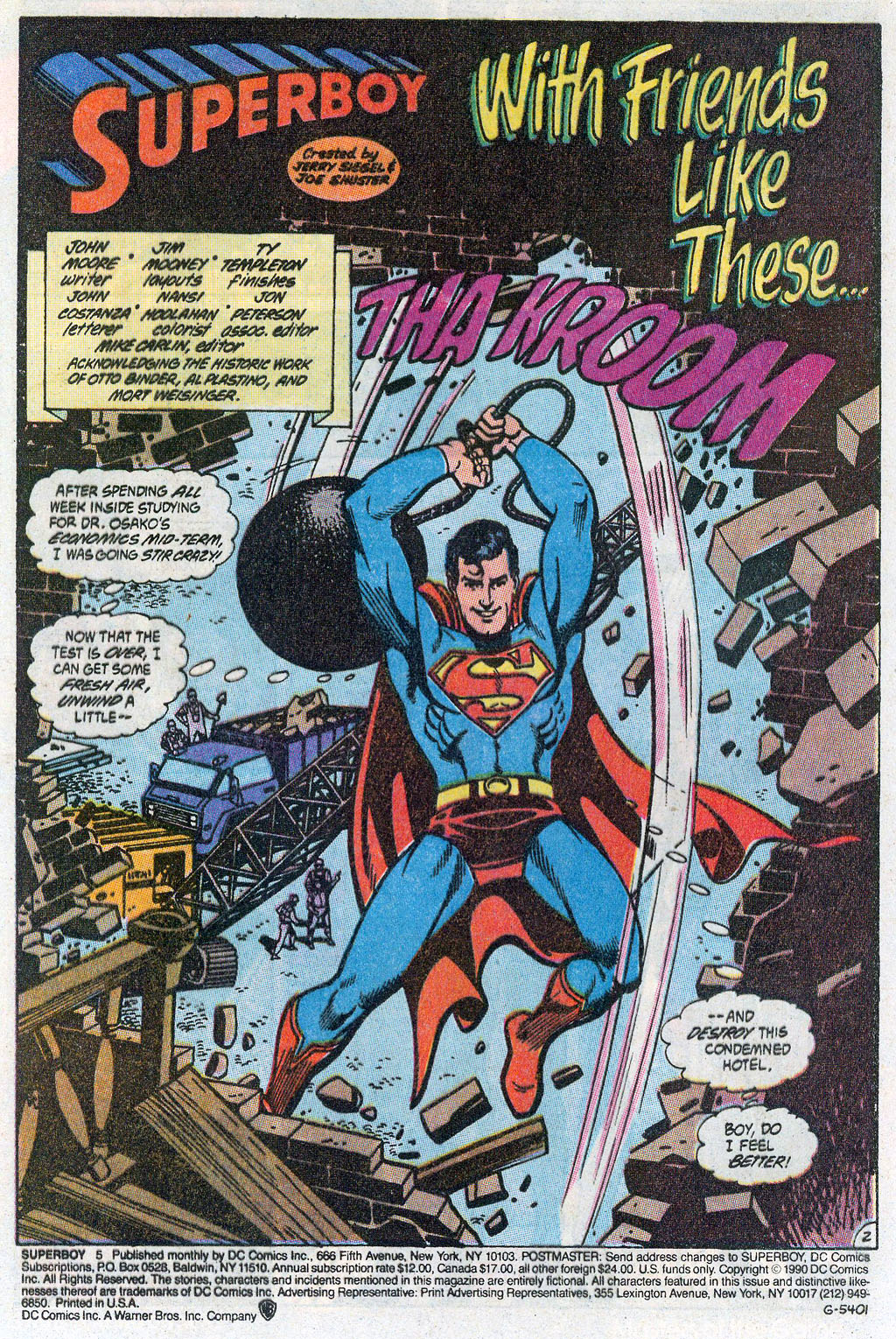 Superboy (1990) 5 Page 2