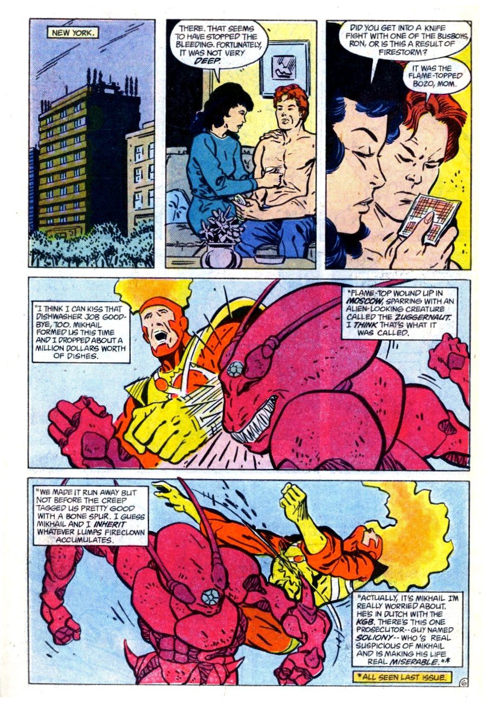 Firestorm, the Nuclear Man Issue #70 #6 - English 7