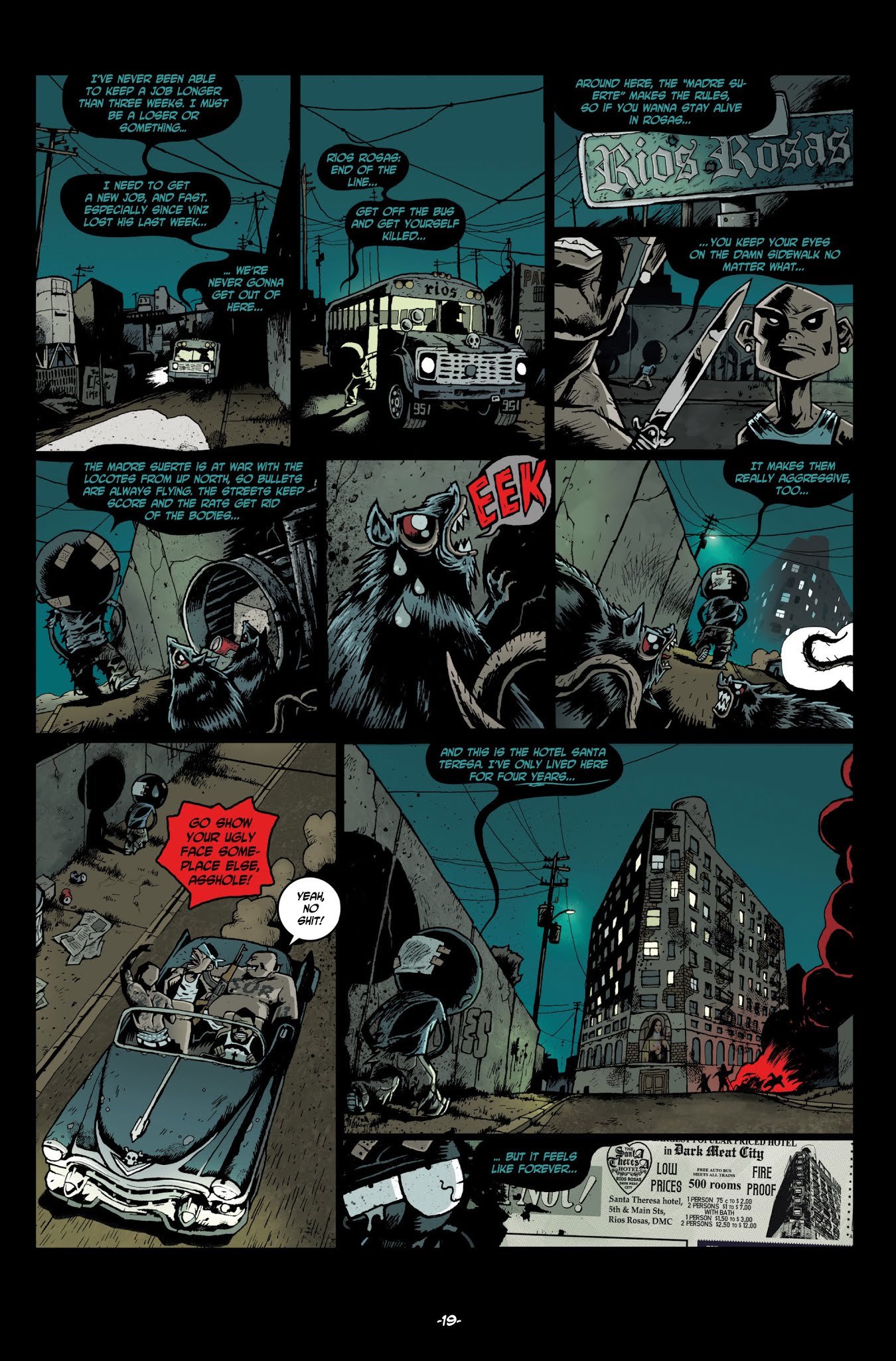 Read online Mutafukaz comic -  Issue # TPB - 19