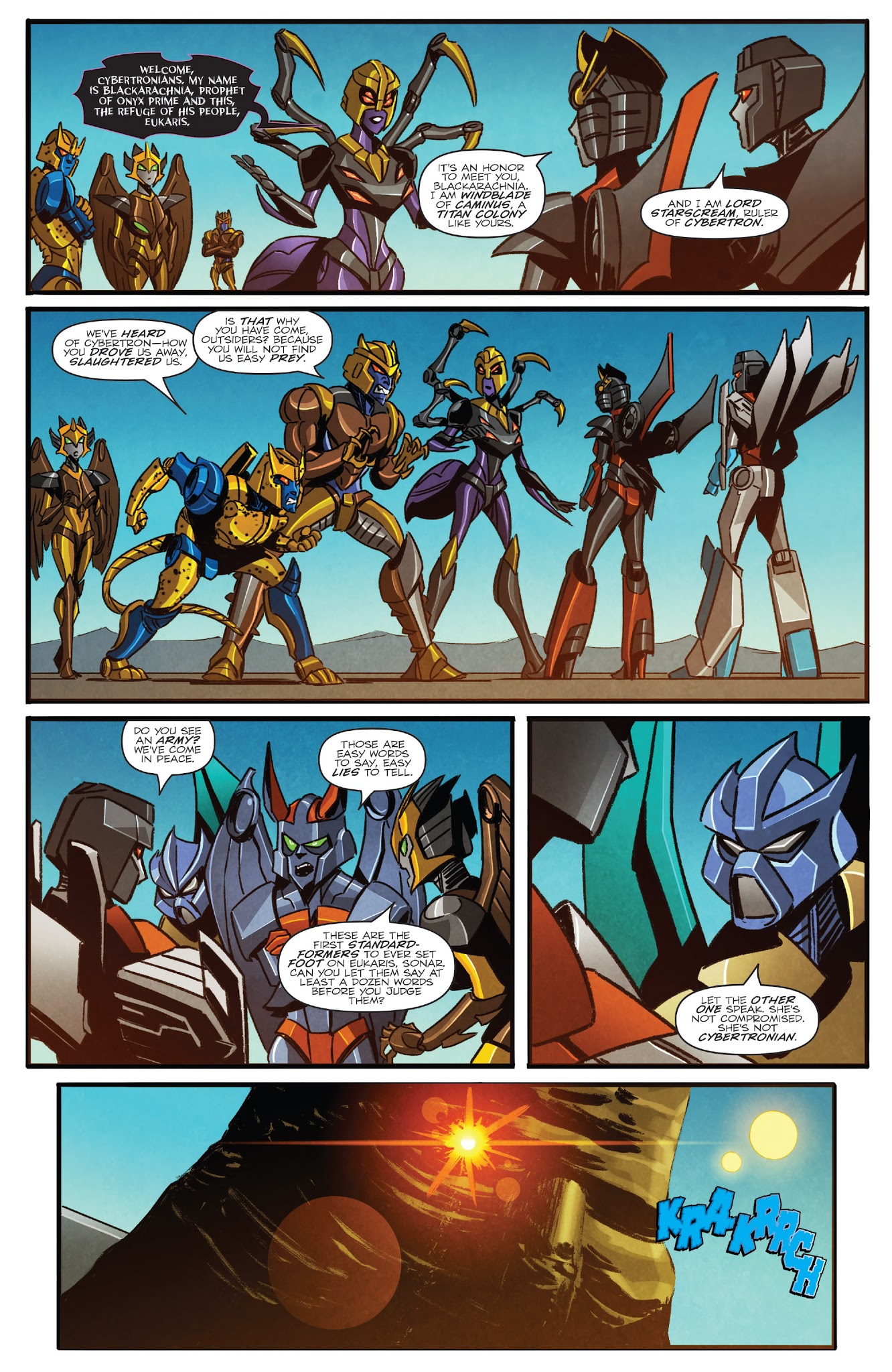 Read online The Transformers: Windblade (2018) comic -  Issue # TPB - 231