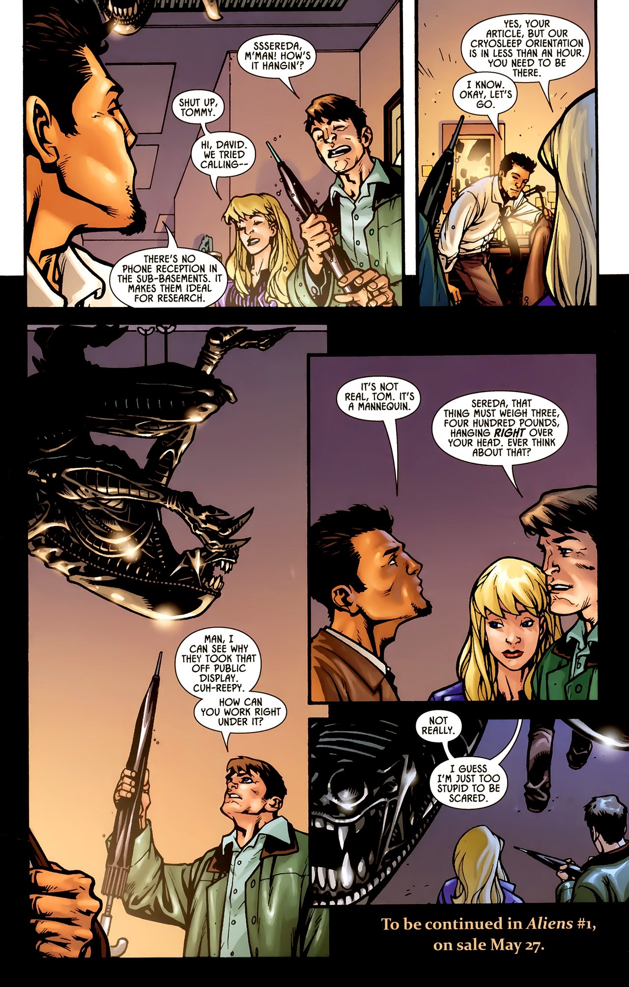 Read online Free Comic Book Day Aliens/Predator comic -  Issue # Full - 12