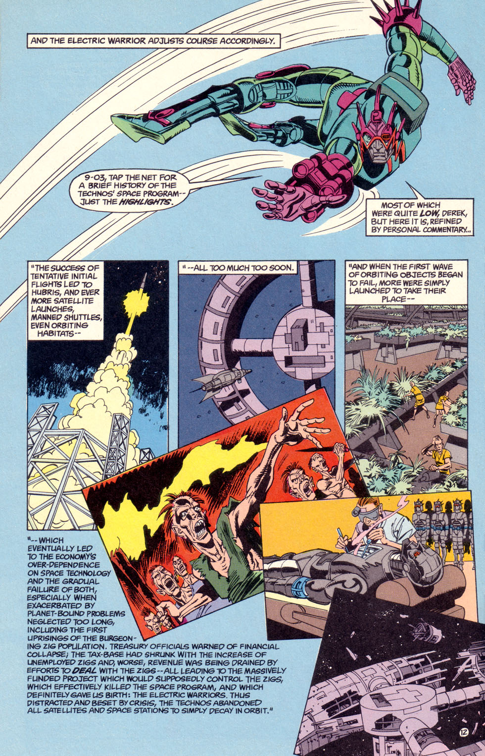 Read online Electric Warrior comic -  Issue #15 - 14
