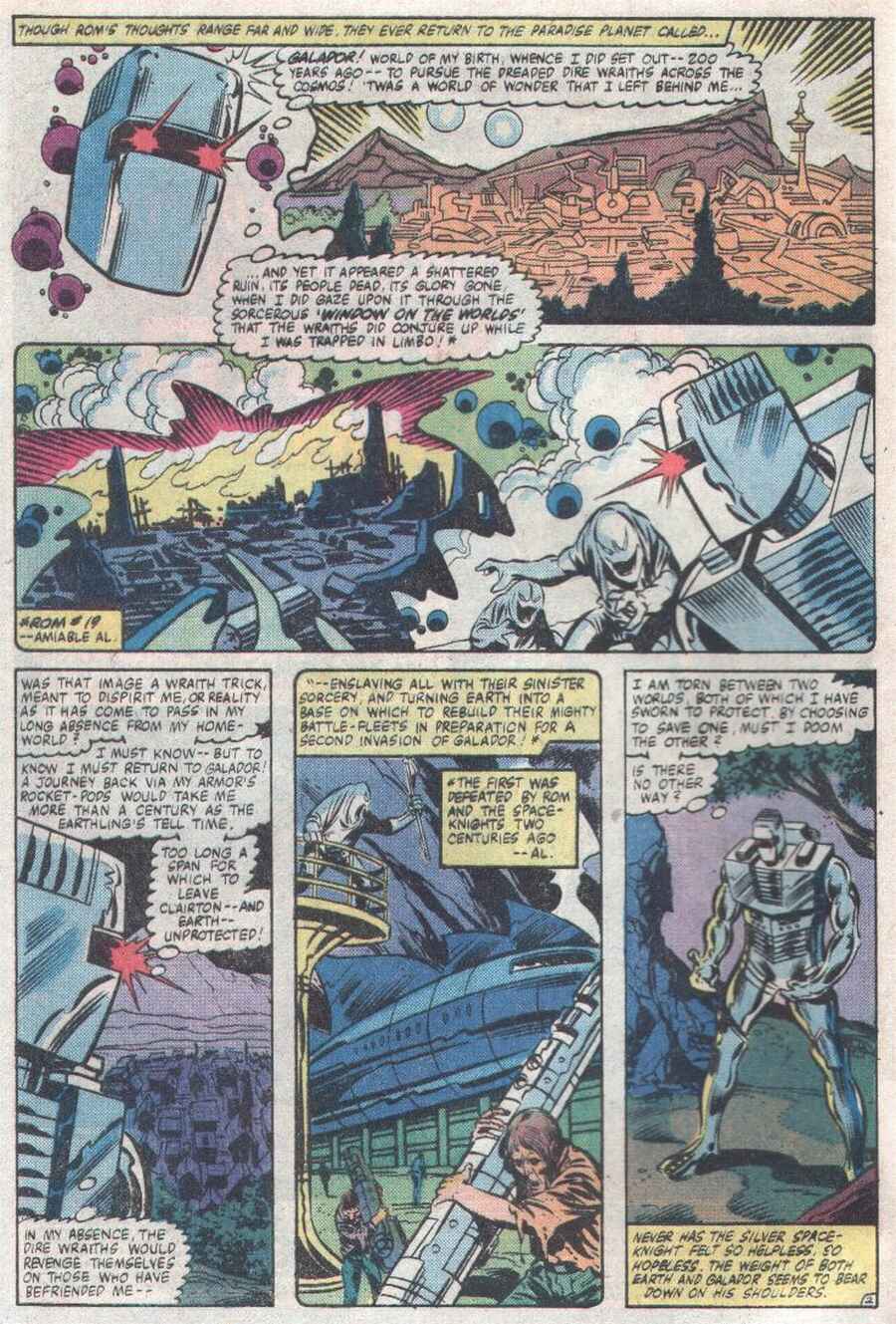Read online ROM (1979) comic -  Issue #21 - 3