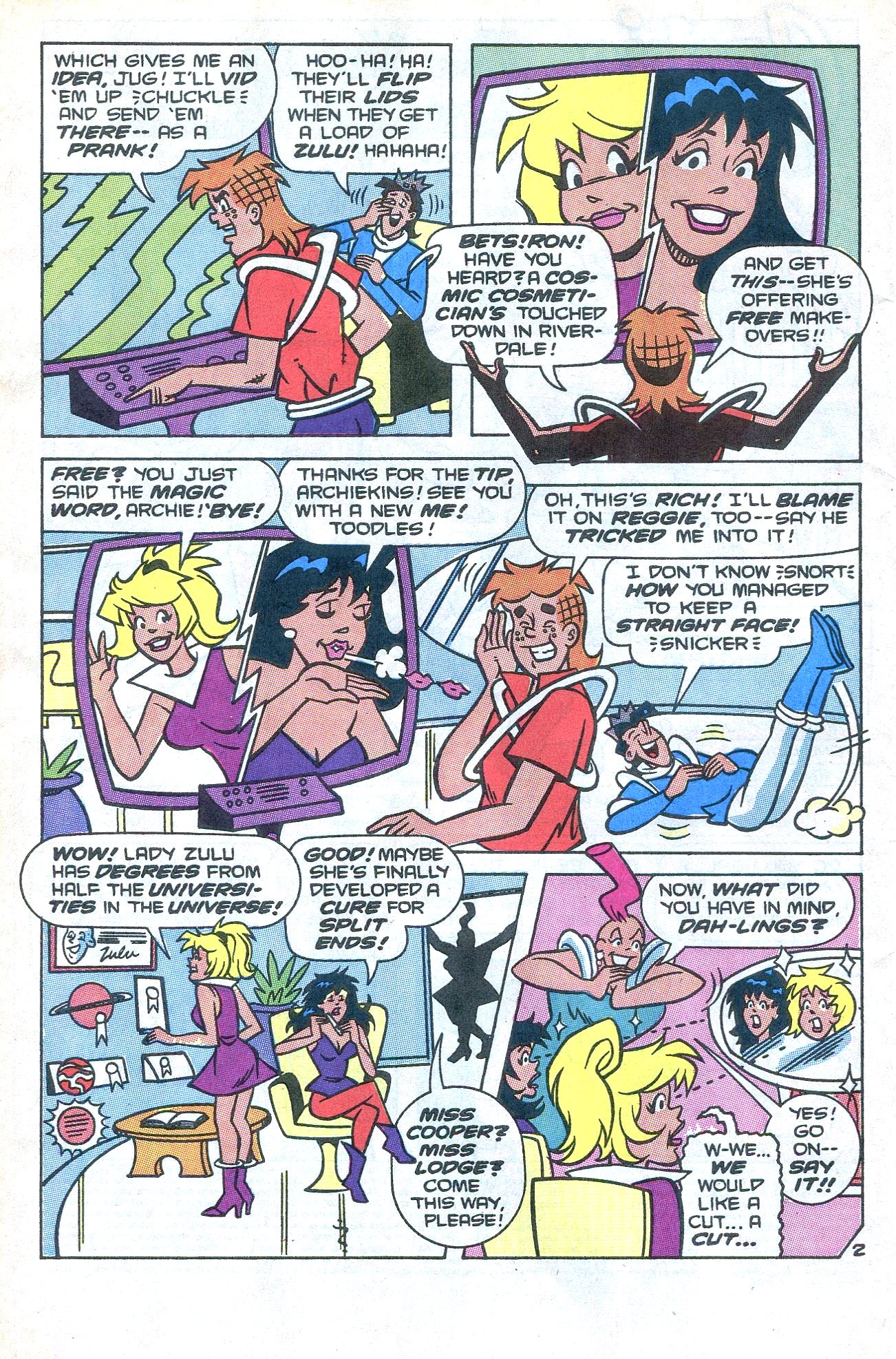 Read online Archie 3000! (1989) comic -  Issue #11 - 4