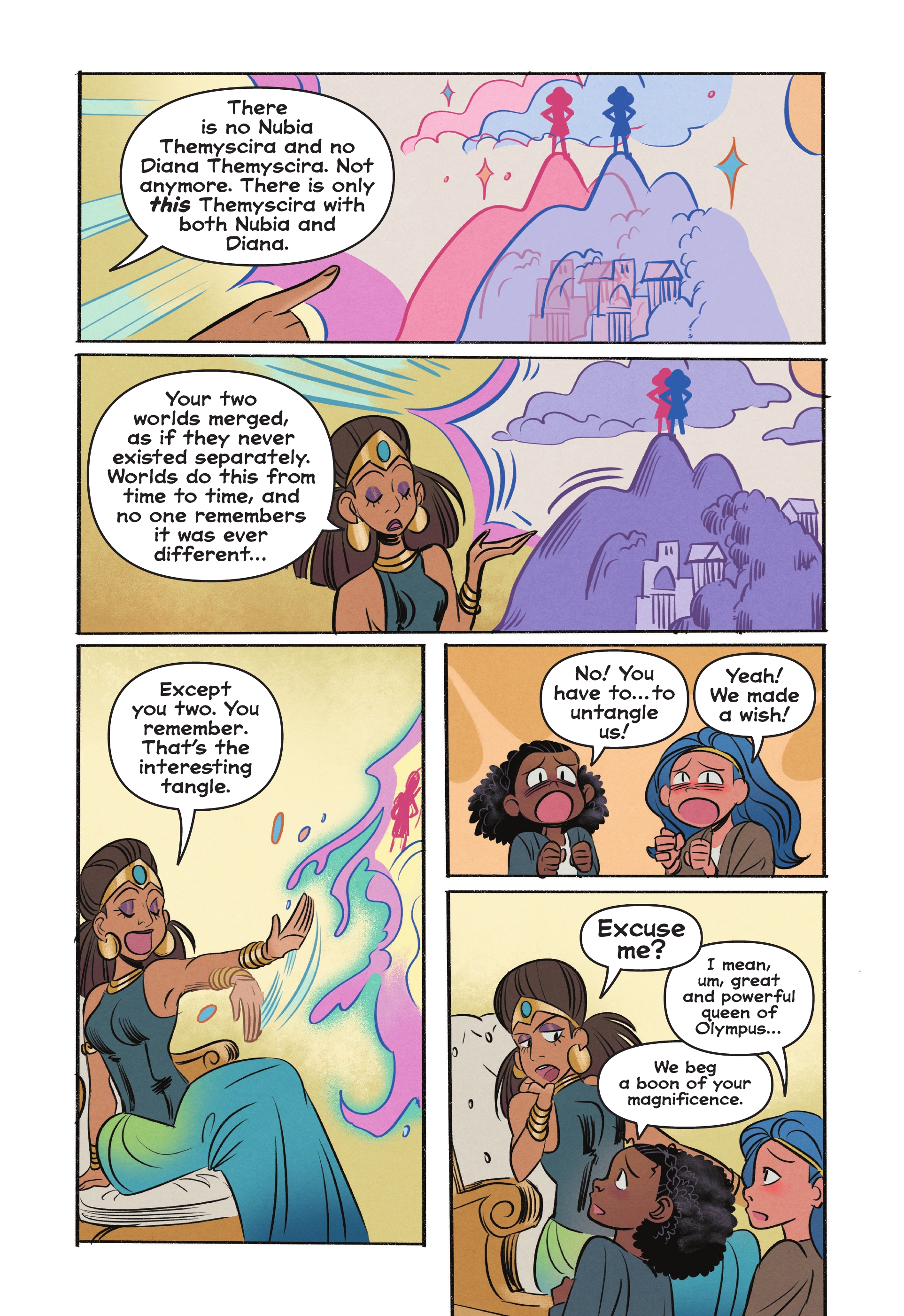 Read online Diana and Nubia: Princesses of the Amazons comic -  Issue # TPB (Part 1) - 67