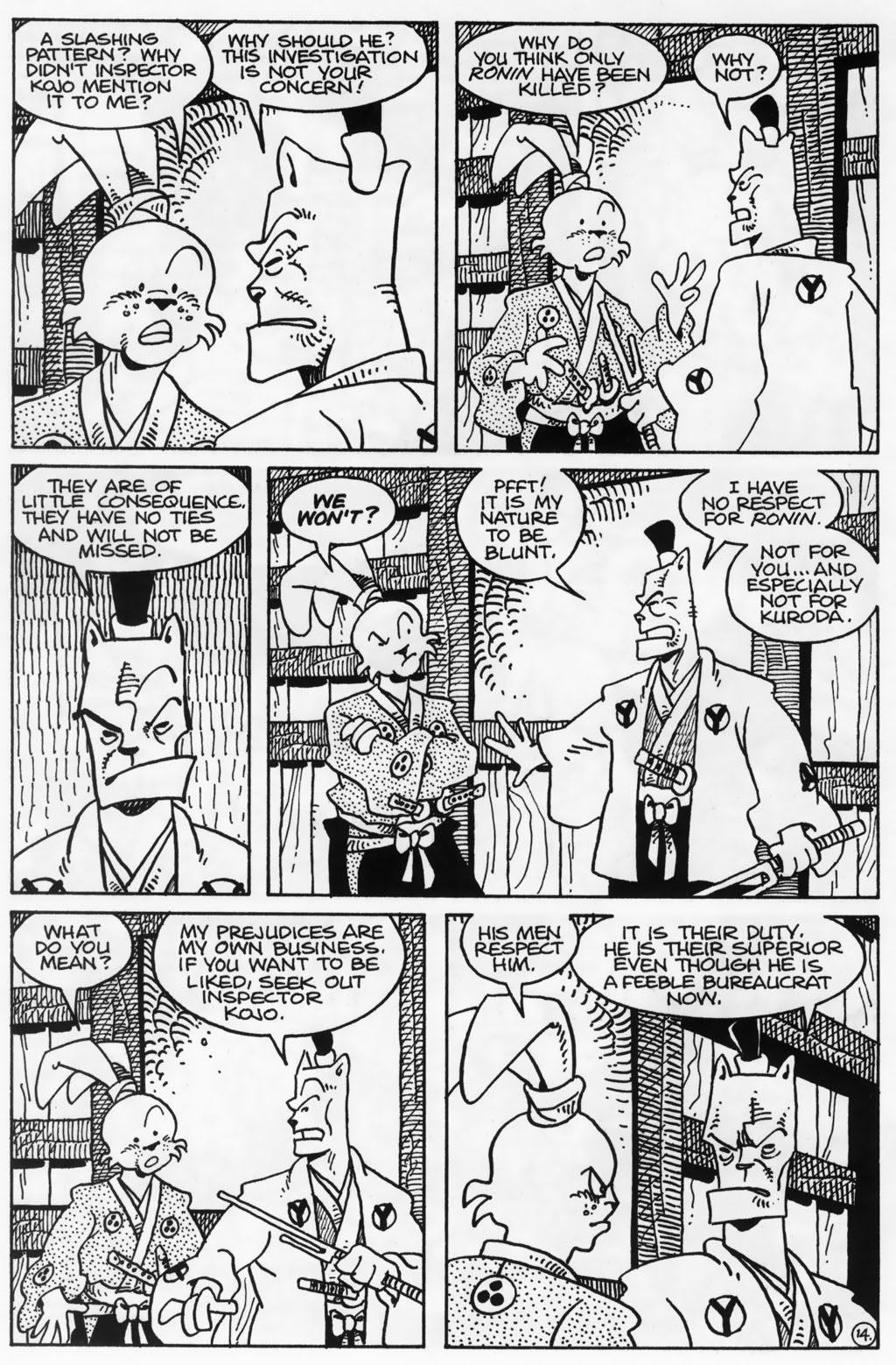 Read online Usagi Yojimbo (1996) comic -  Issue #35 - 16