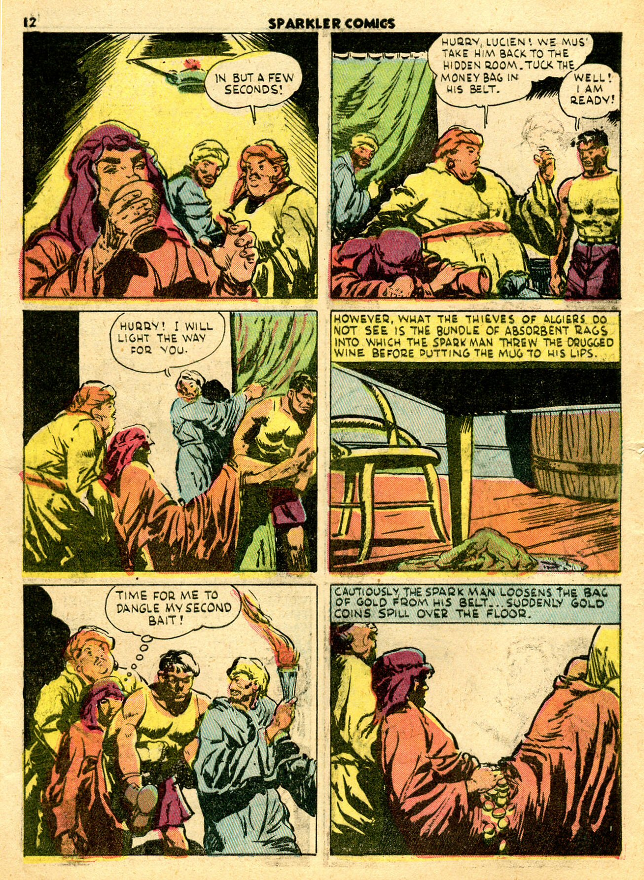 Read online Sparkler Comics comic -  Issue #20 - 14