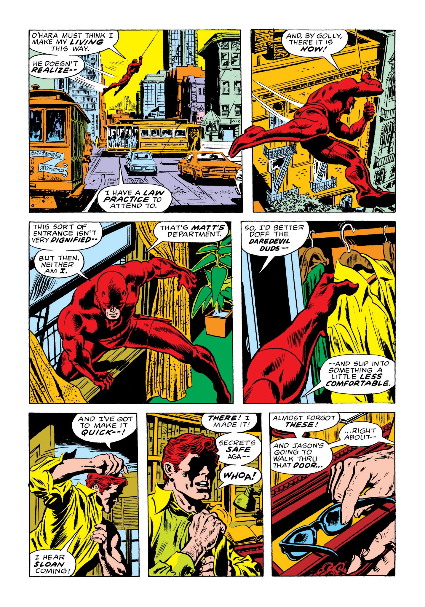 Read online Marvel Masterworks: Daredevil comic -  Issue # TPB 10 (Part 1) - 35