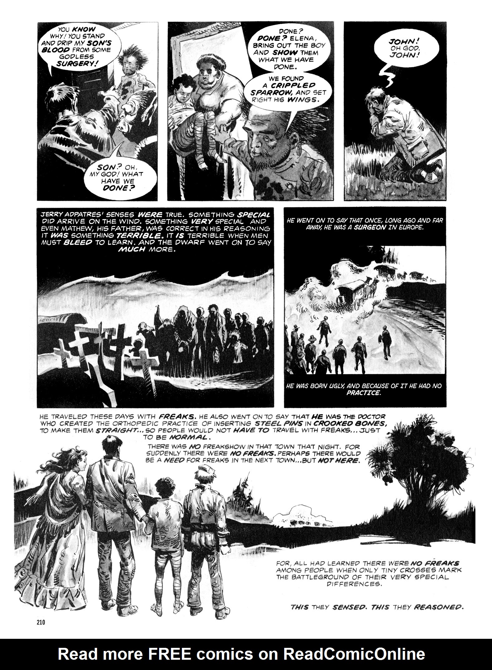 Read online Eerie Archives comic -  Issue # TPB 15 - 211