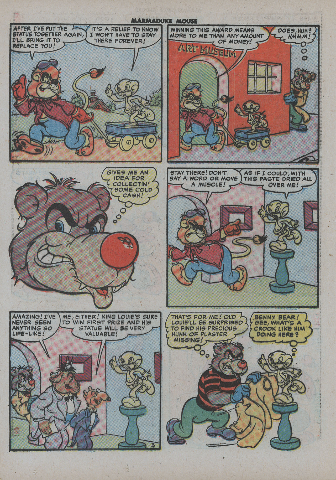 Read online Marmaduke Mouse comic -  Issue #24 - 28