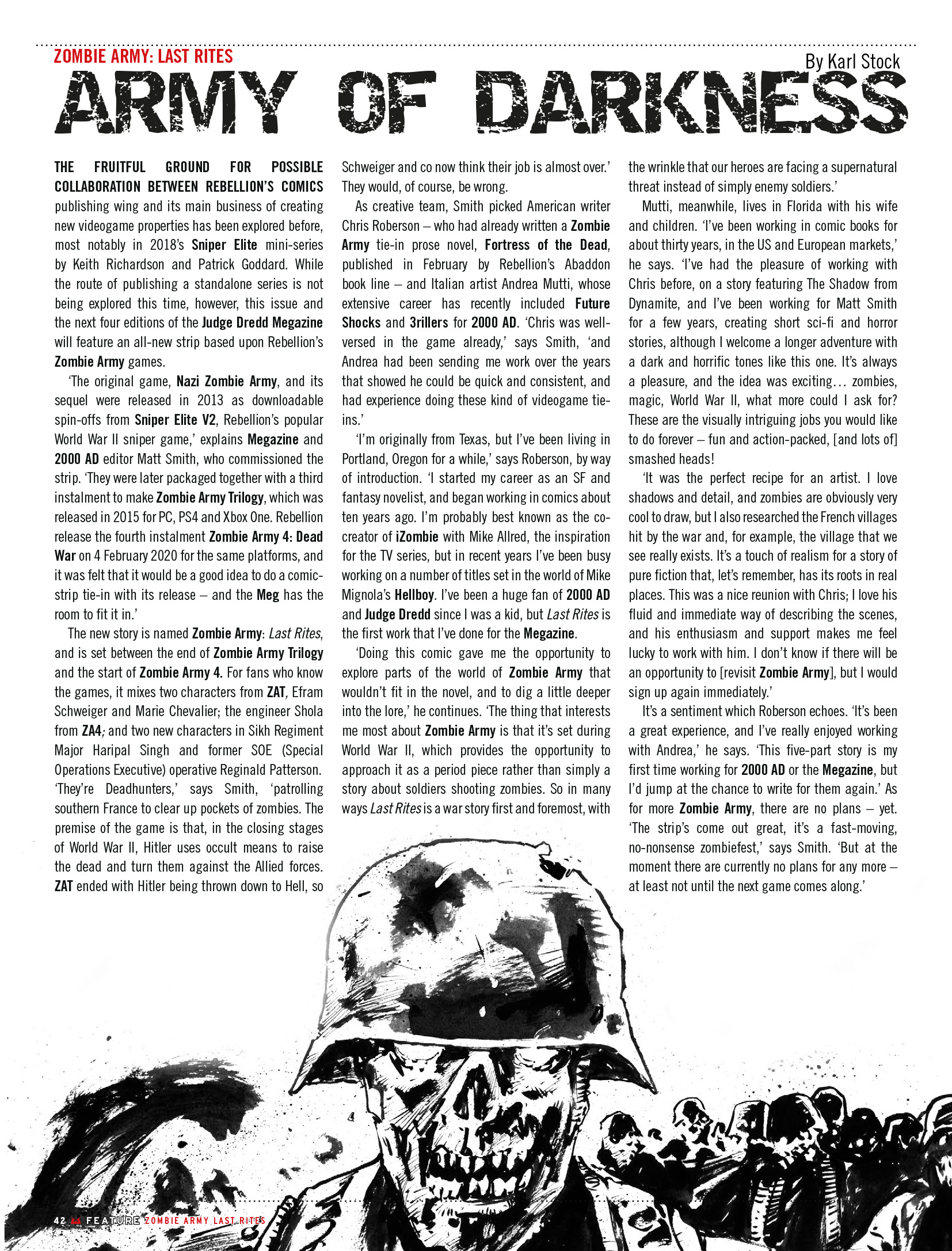 Read online Judge Dredd Megazine (Vol. 5) comic -  Issue #416 - 42