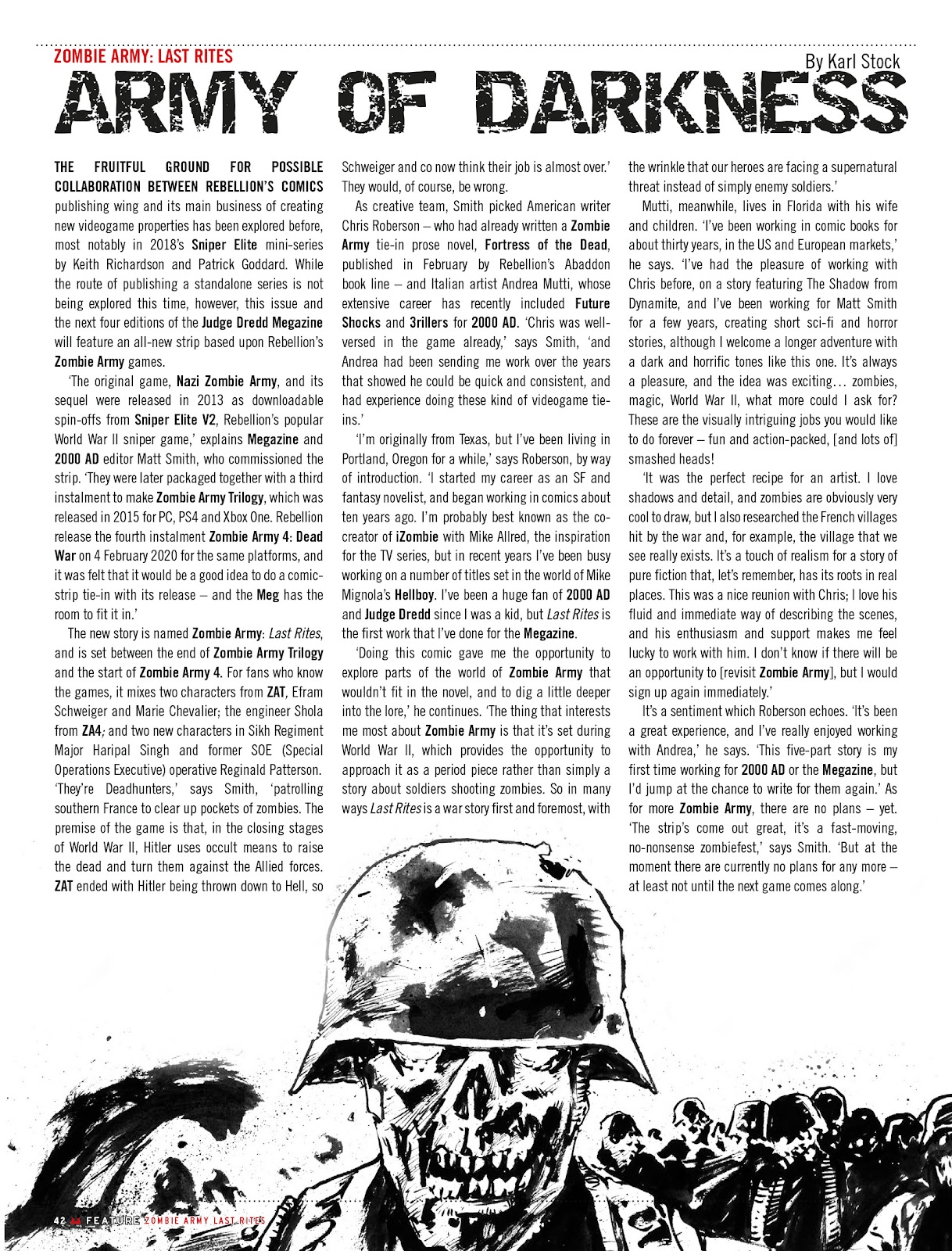 Judge Dredd Megazine (Vol. 5) issue 416 - Page 42