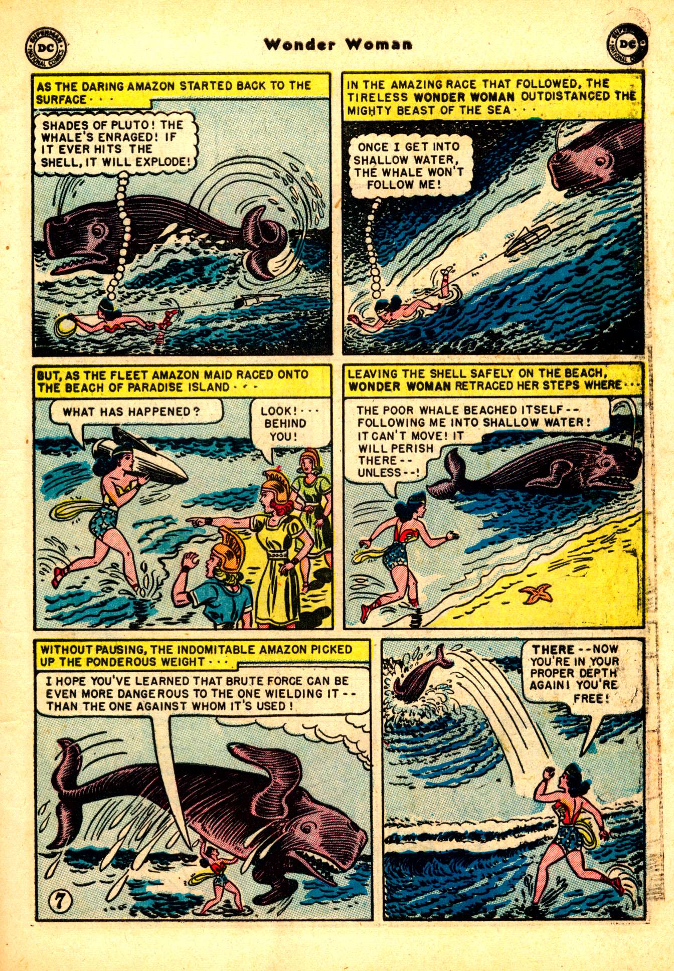 Read online Wonder Woman (1942) comic -  Issue #49 - 9