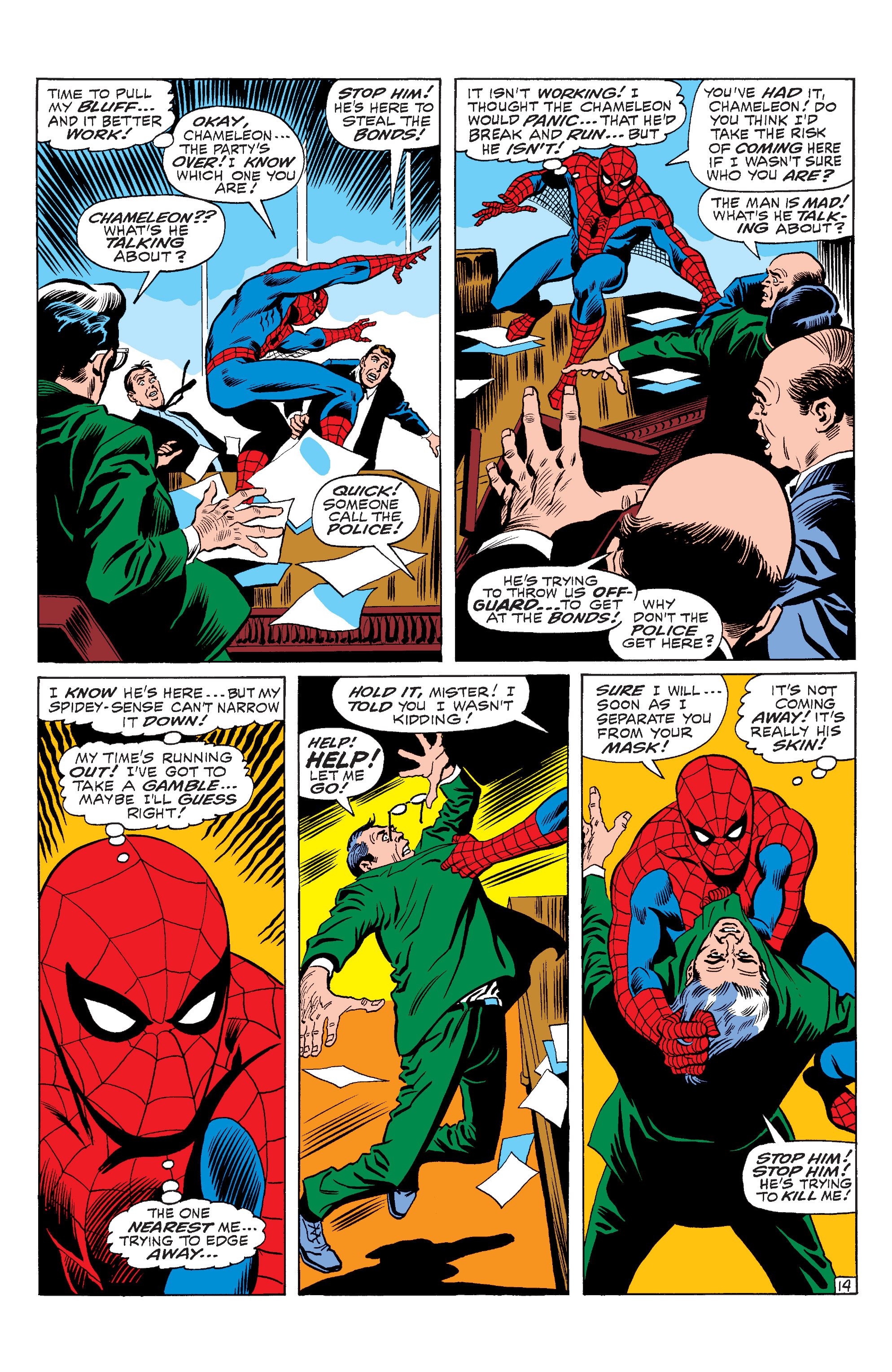 Read online Marvel Masterworks: The Amazing Spider-Man comic -  Issue # TPB 9 (Part 1) - 59