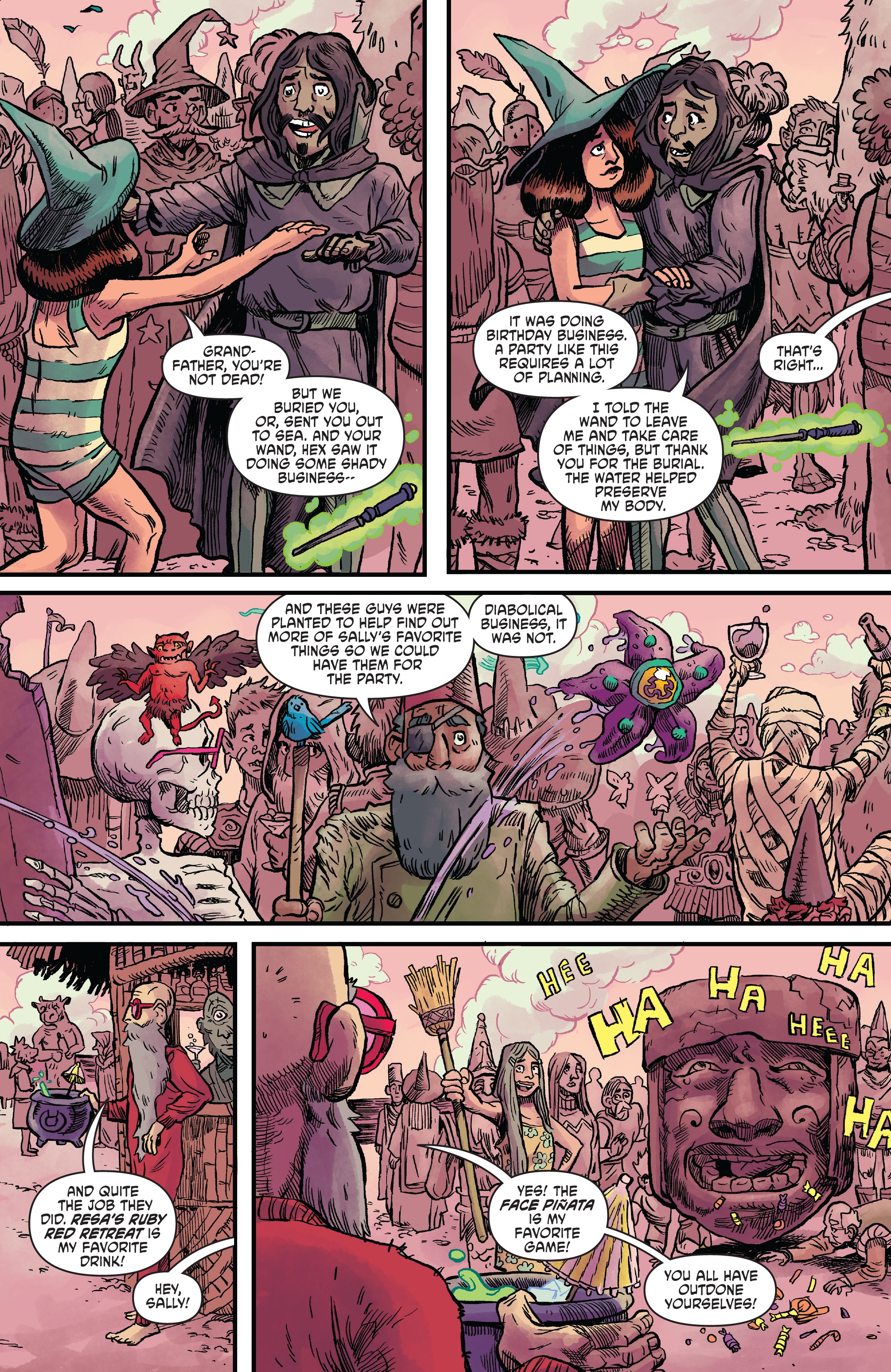 Read online Wizard Beach comic -  Issue #5 - 19