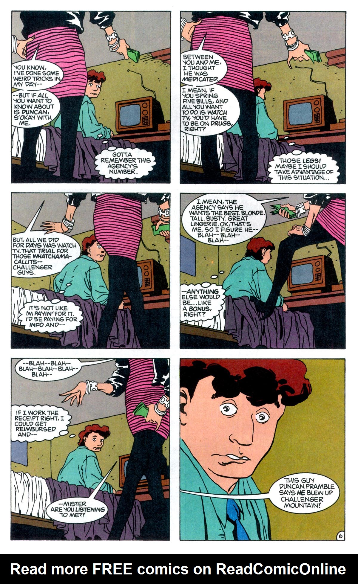 Read online Challengers of the Unknown (1991) comic -  Issue #6 - 9