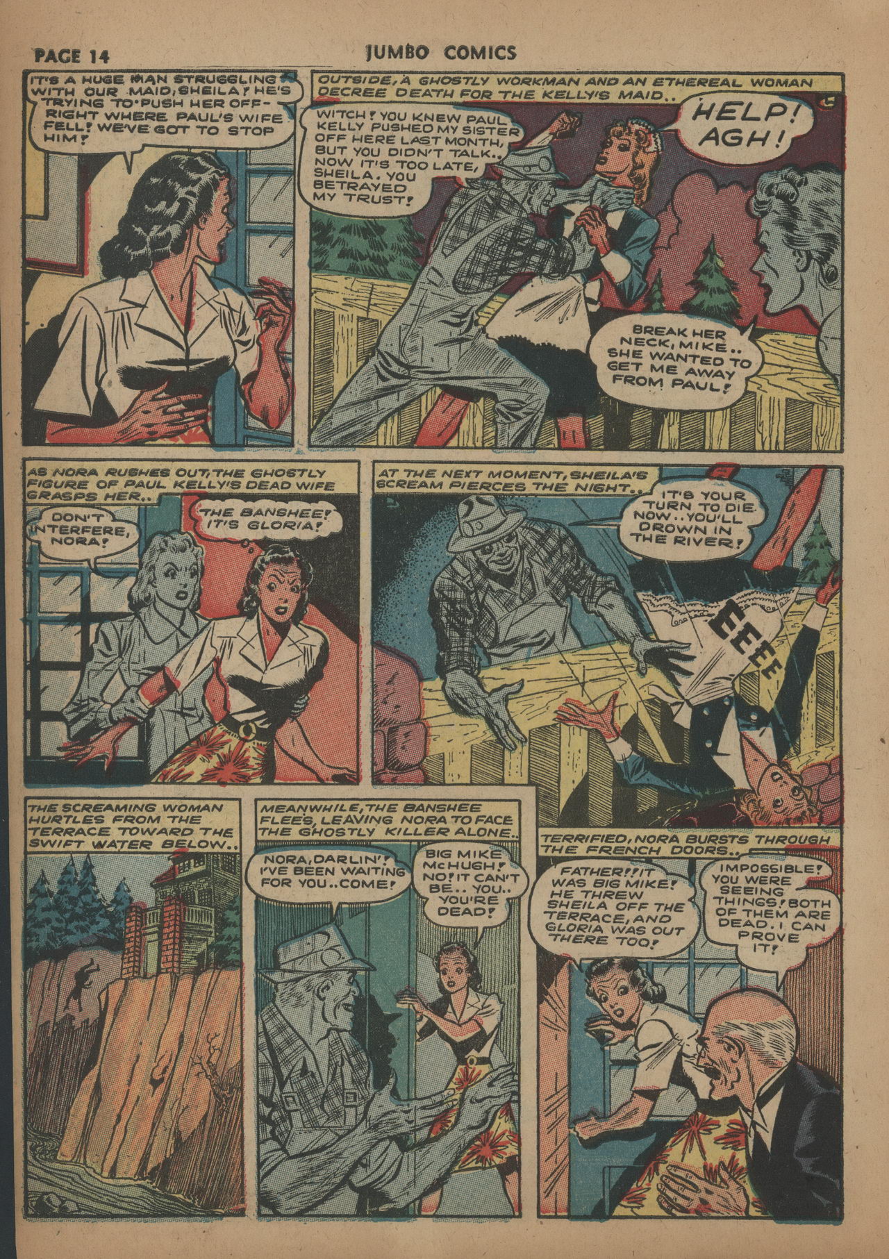 Read online Jumbo Comics comic -  Issue #44 - 16