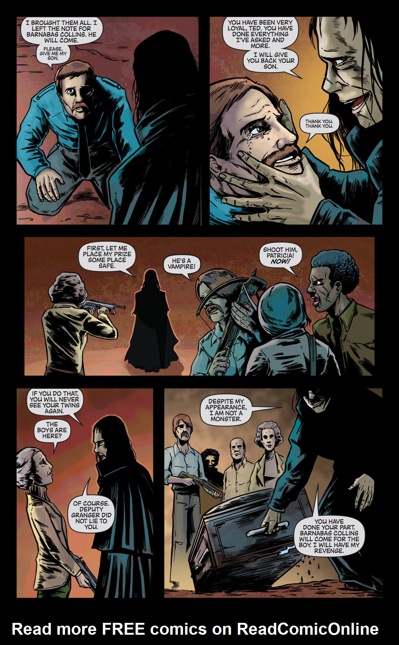 Read online Dark Shadows comic -  Issue #8 - 18