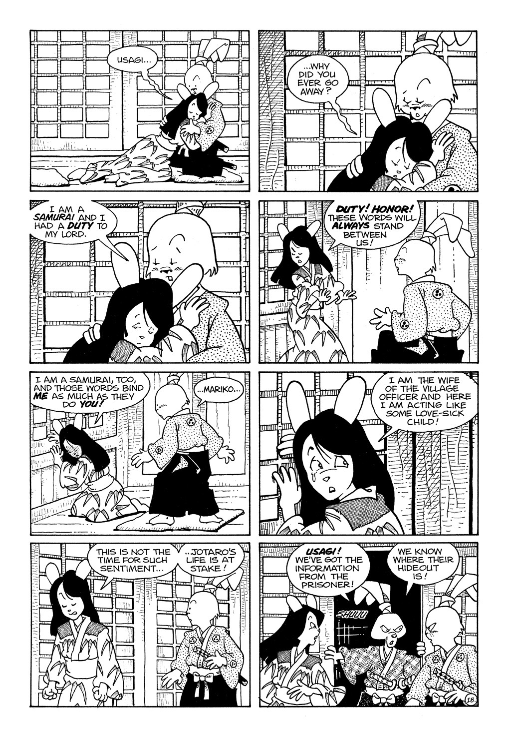 Read online Usagi Yojimbo (1987) comic -  Issue #29 - 20