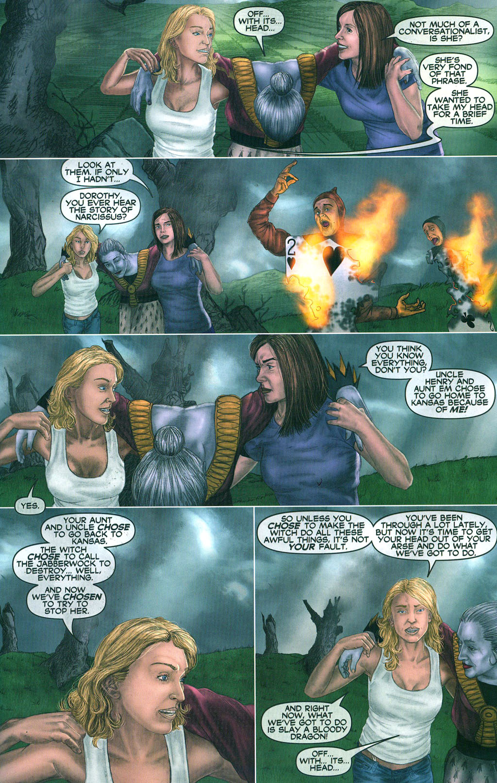 Read online The Oz/Wonderland Chronicles comic -  Issue #3 - 11