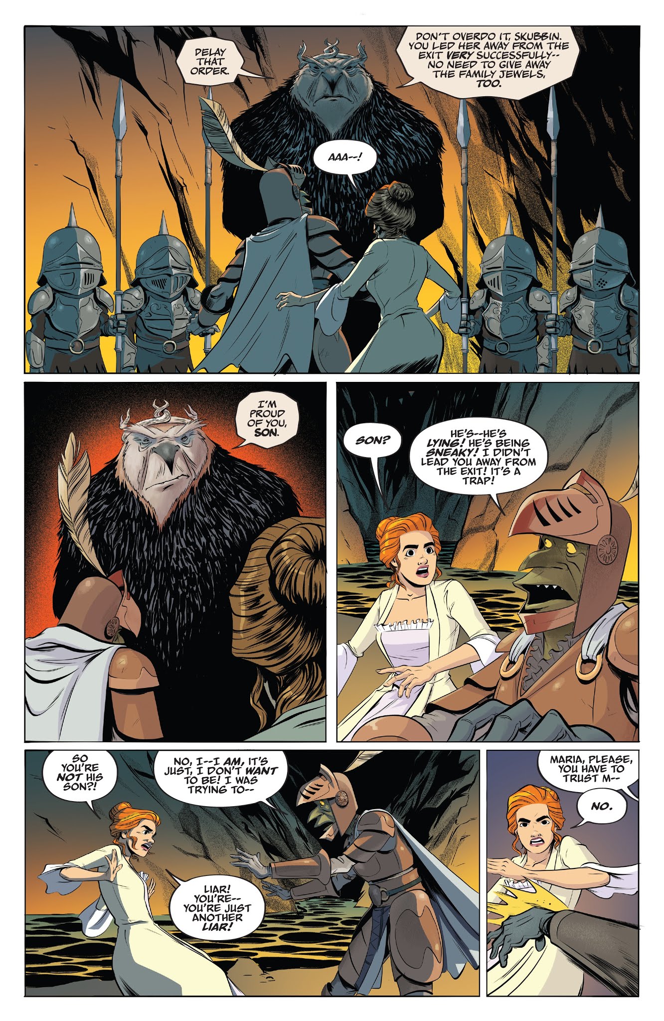 Read online Jim Henson's Labyrinth: Coronation comic -  Issue #8 - 18