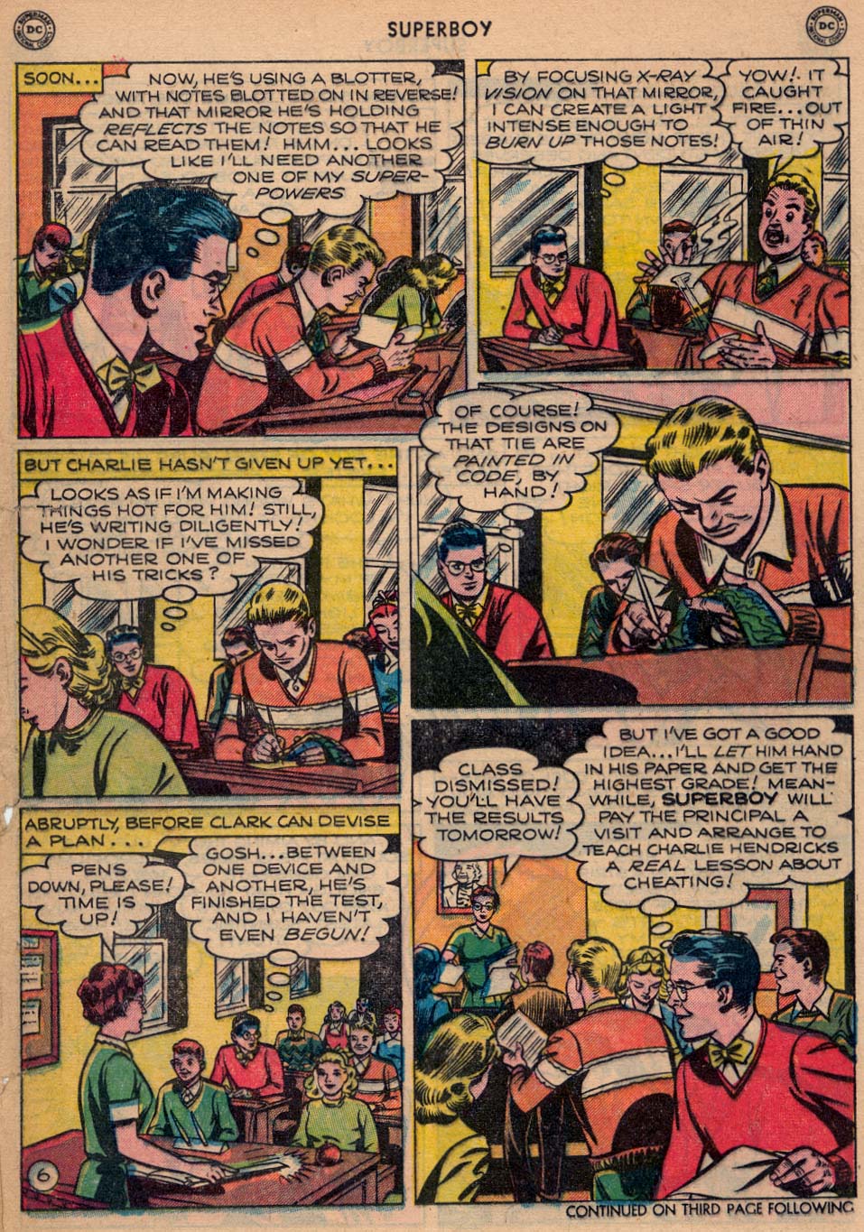 Read online Superboy (1949) comic -  Issue #9 - 19