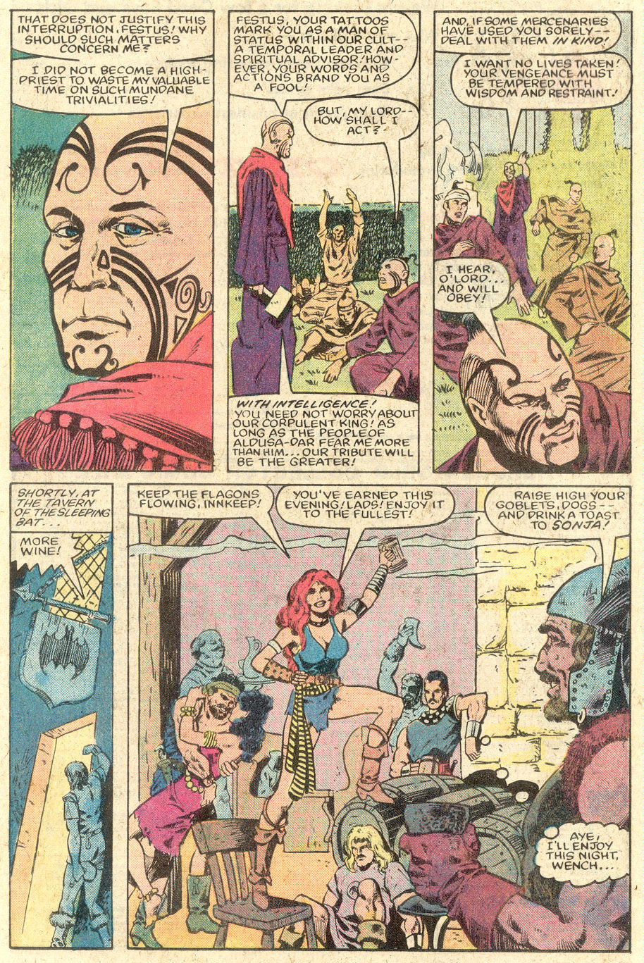 Read online Red Sonja (3rd Series) comic -  Issue #1 - 11