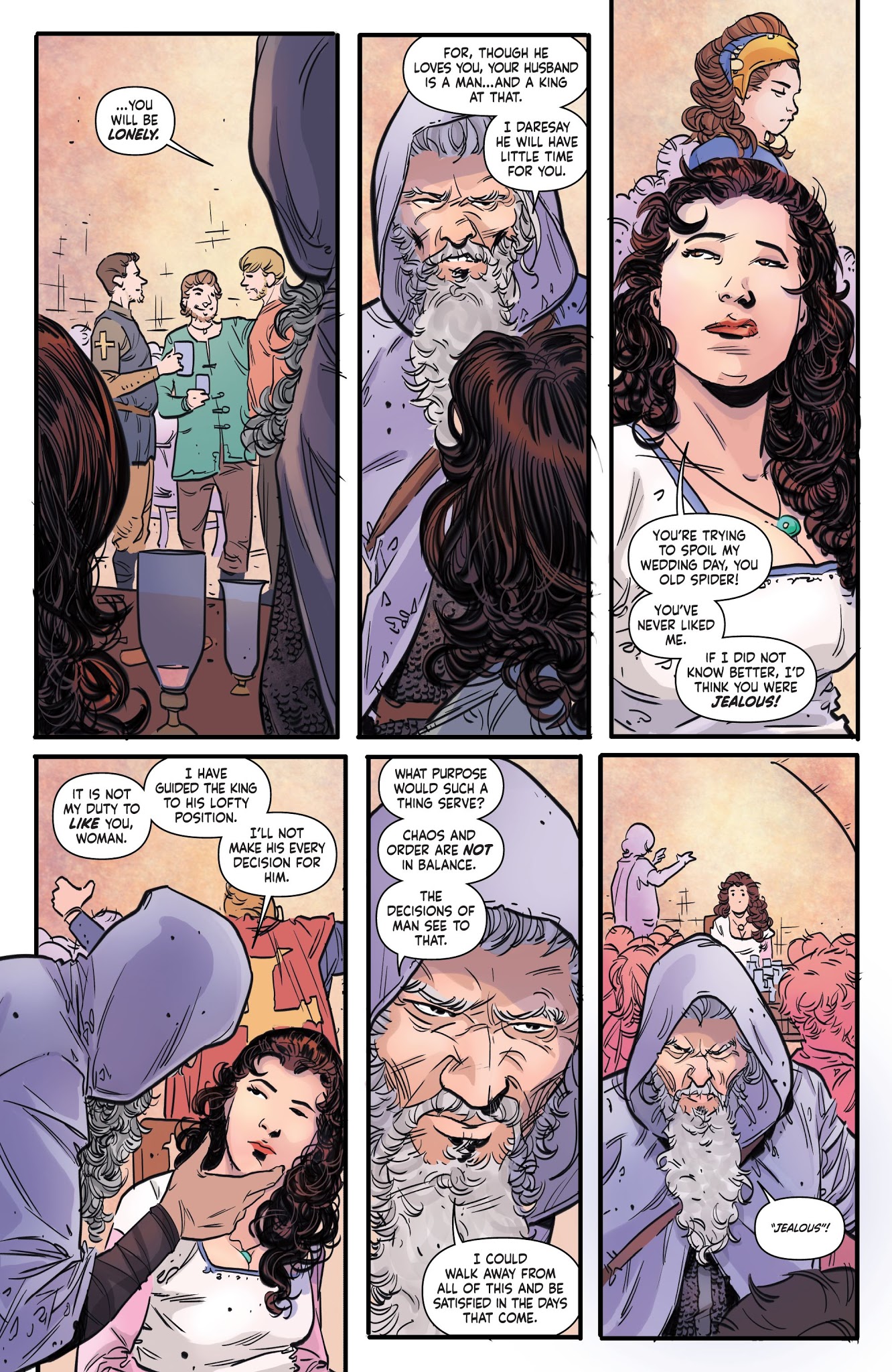 Read online Unholy Grail comic -  Issue #3 - 8