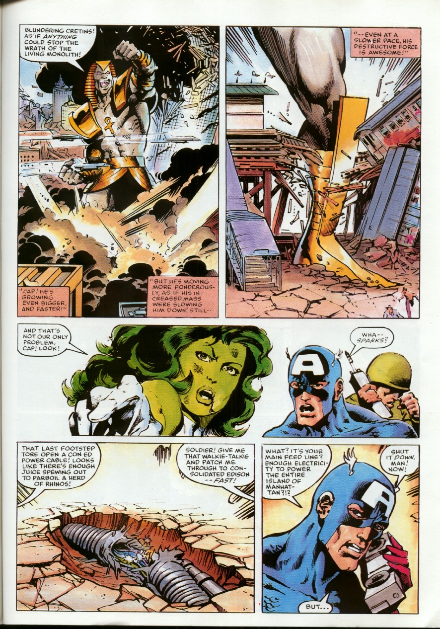 Read online Marvel Graphic Novel comic -  Issue #17 - Revenge of the Living Monolith - 67