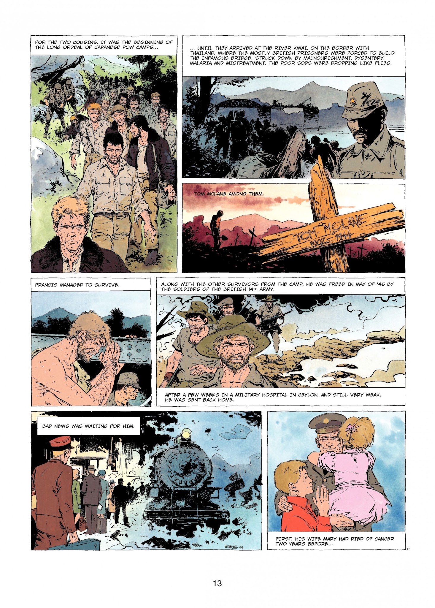 Read online XIII comic -  Issue #11 - 13