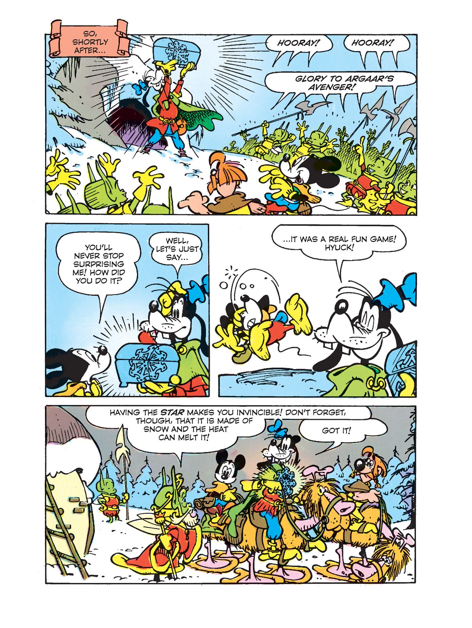 Read online Mickey Mouse in the Sword of Ice comic -  Issue #4 - 43