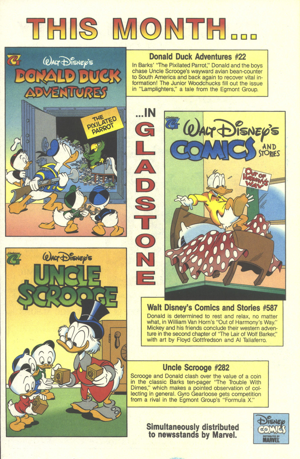 Walt Disney's Donald Duck Adventures (1987) Issue #22 #22 - English 14