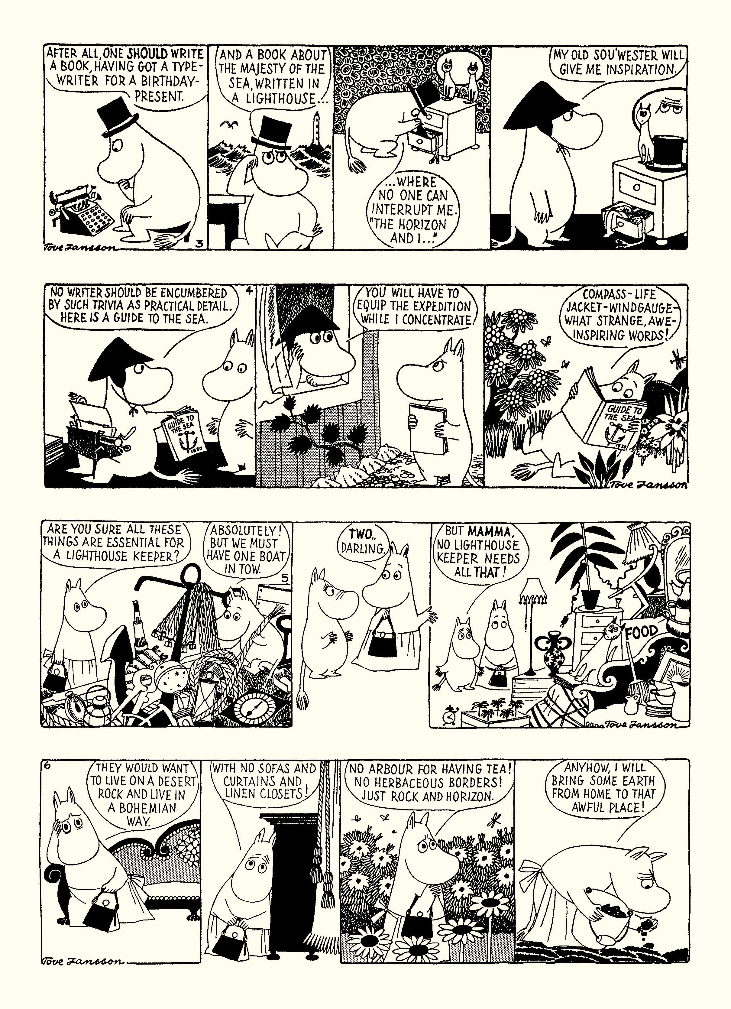 Read online Moomin: The Complete Tove Jansson Comic Strip comic -  Issue # TPB 3 - 56