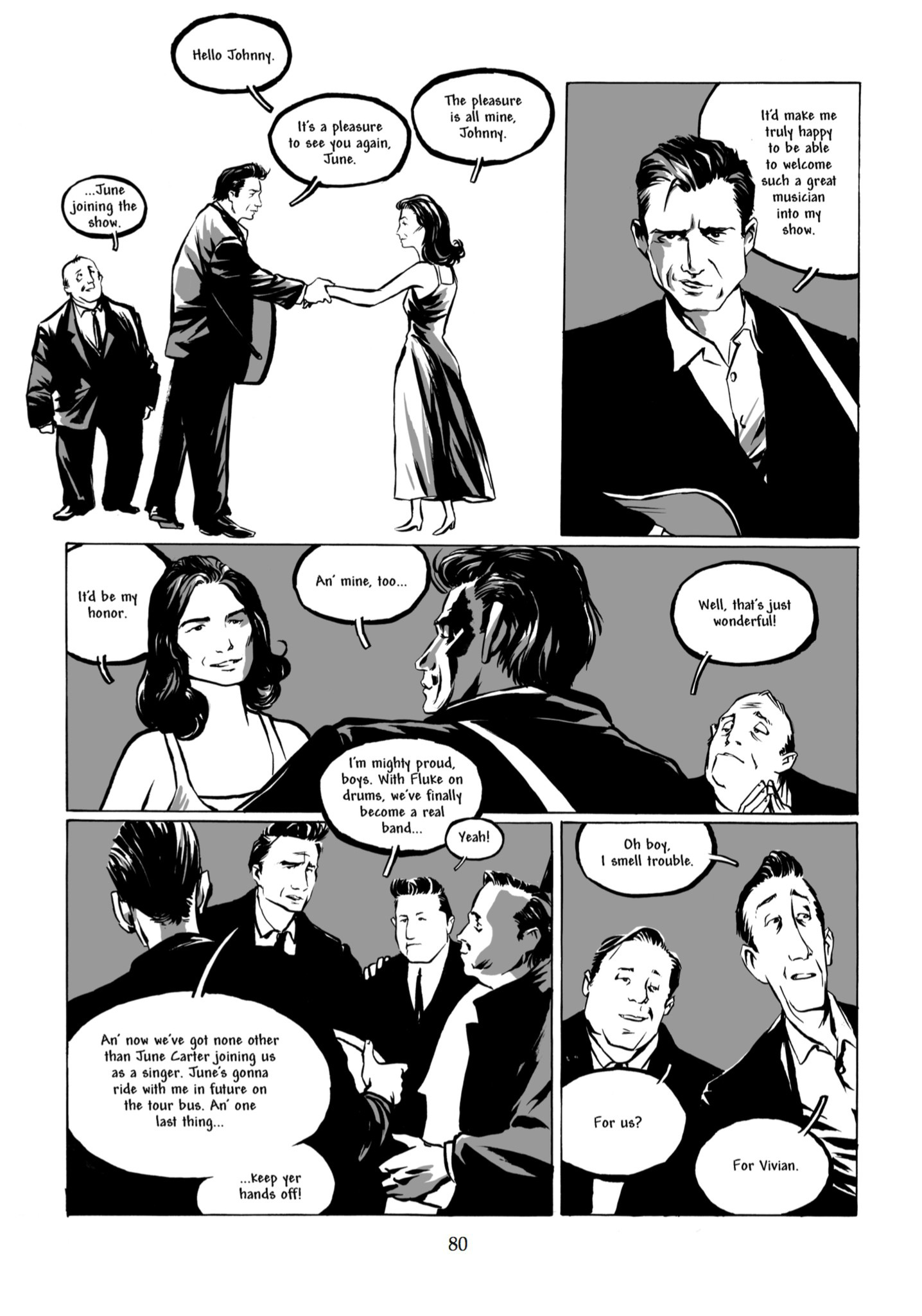 Read online Johnny Cash: I See a Darkness comic -  Issue # TPB - 76