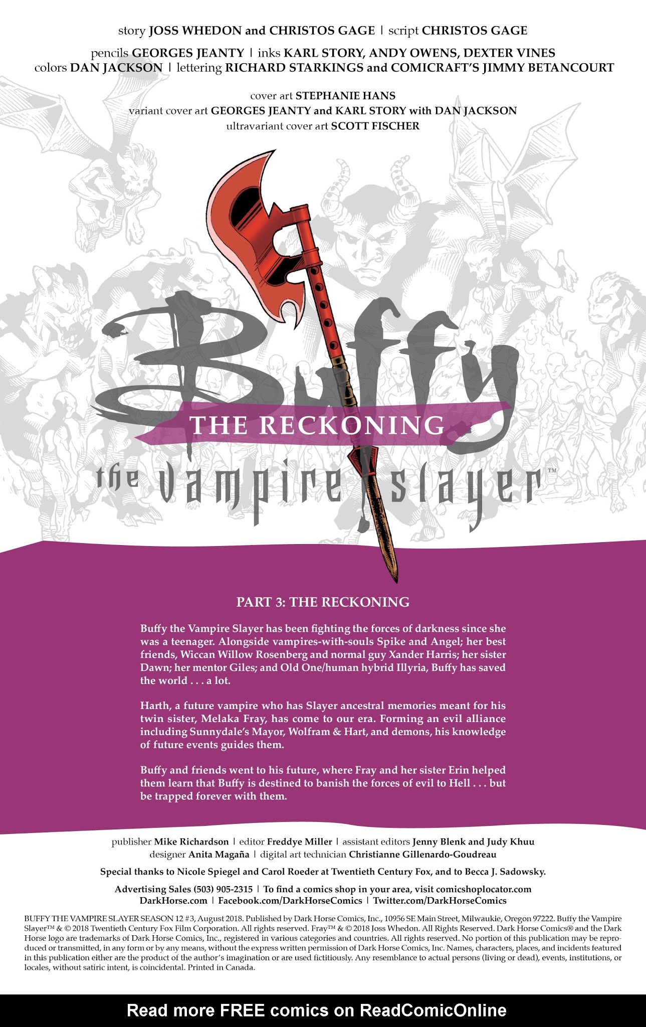 Read online Buffy the Vampire Slayer Season 12 comic -  Issue #3 - 2