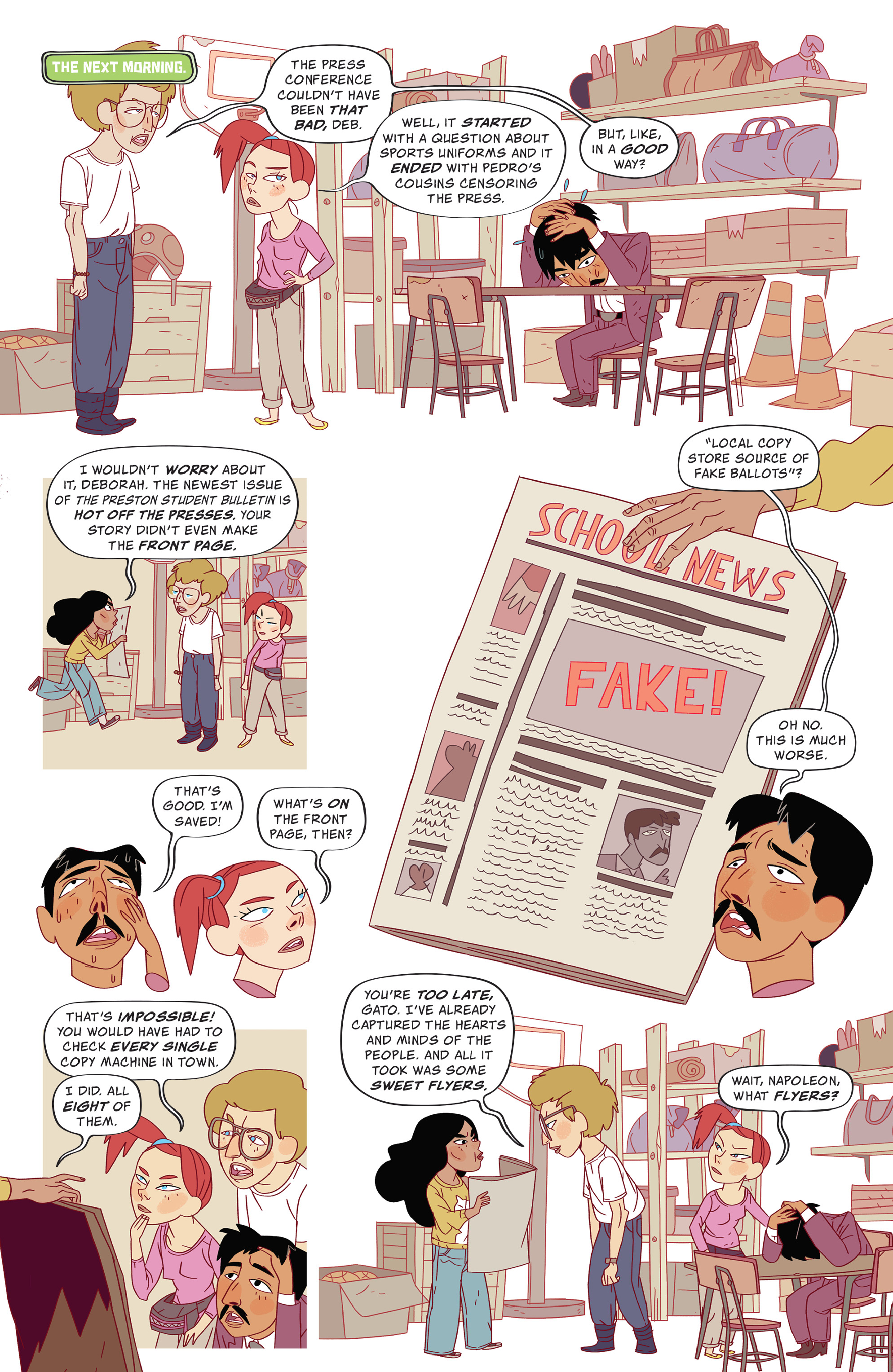 Read online Napoleon Dynamite comic -  Issue #2 - 18