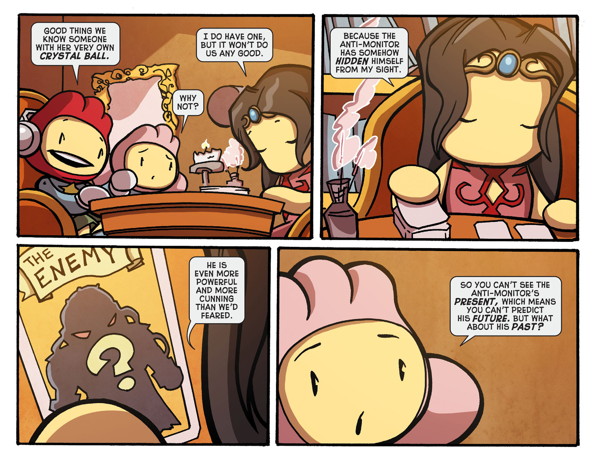 Read online Scribblenauts Unmasked: A Crisis of Imagination comic -  Issue #15 - 11