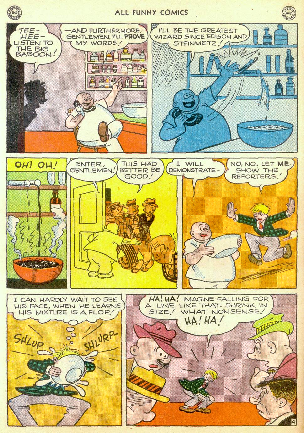 Read online All Funny Comics comic -  Issue #12 - 12
