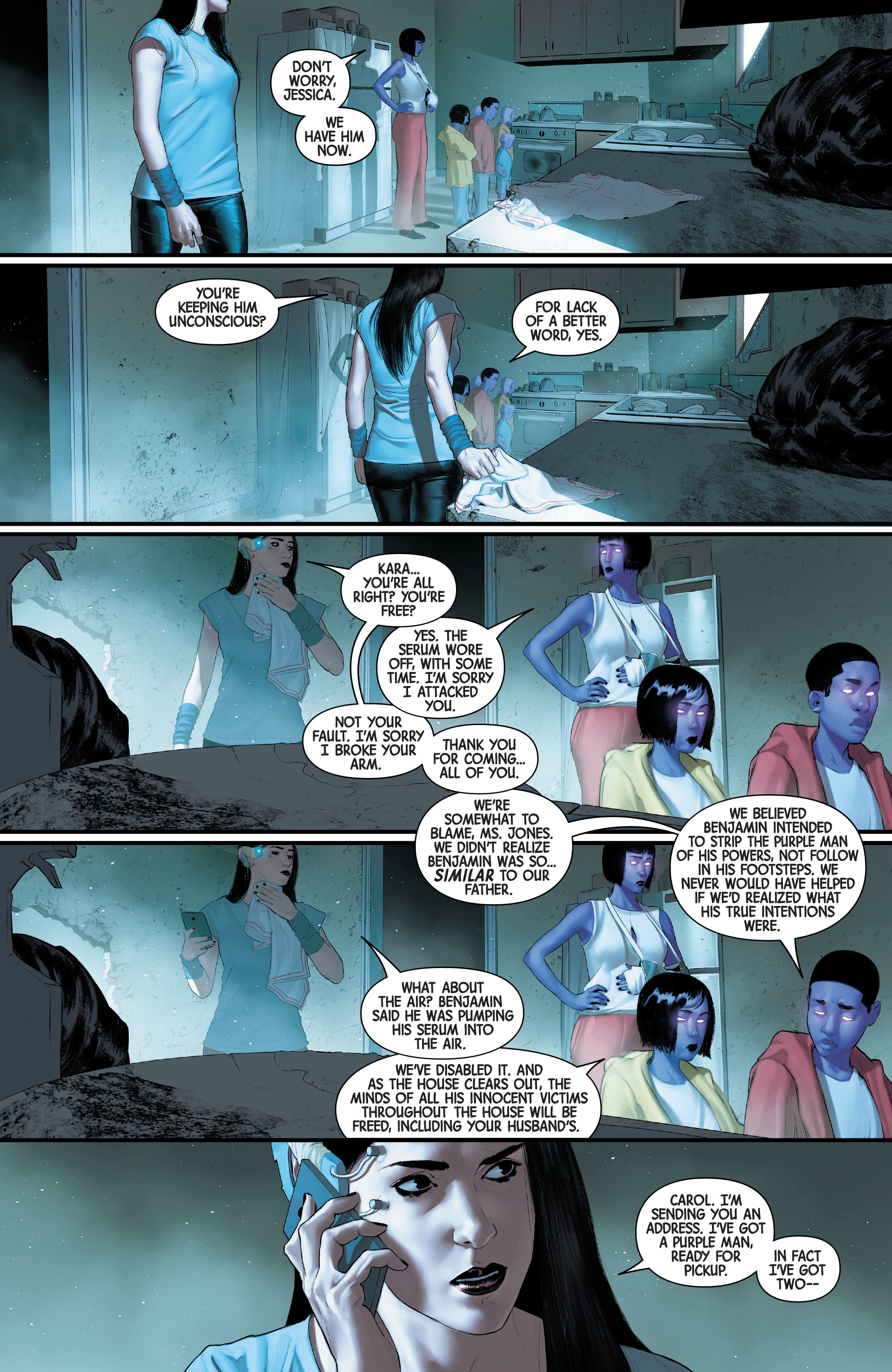 Read online Jessica Jones: Purple Daughter comic -  Issue #3 - 35