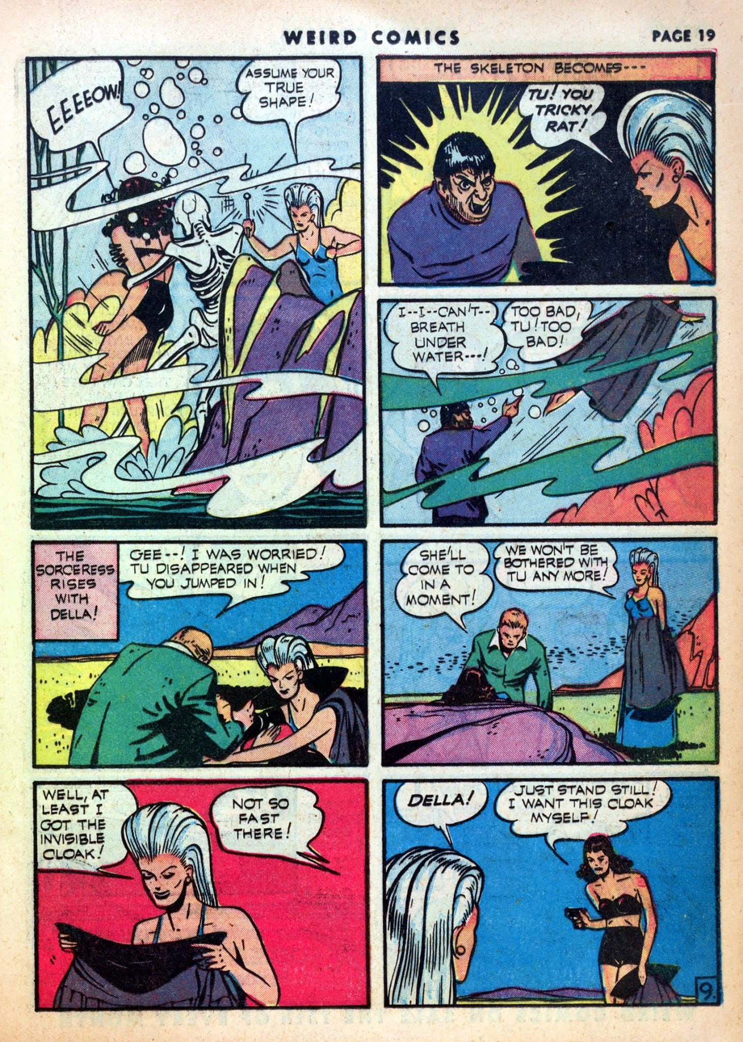 Read online Weird Comics comic -  Issue #16 - 21