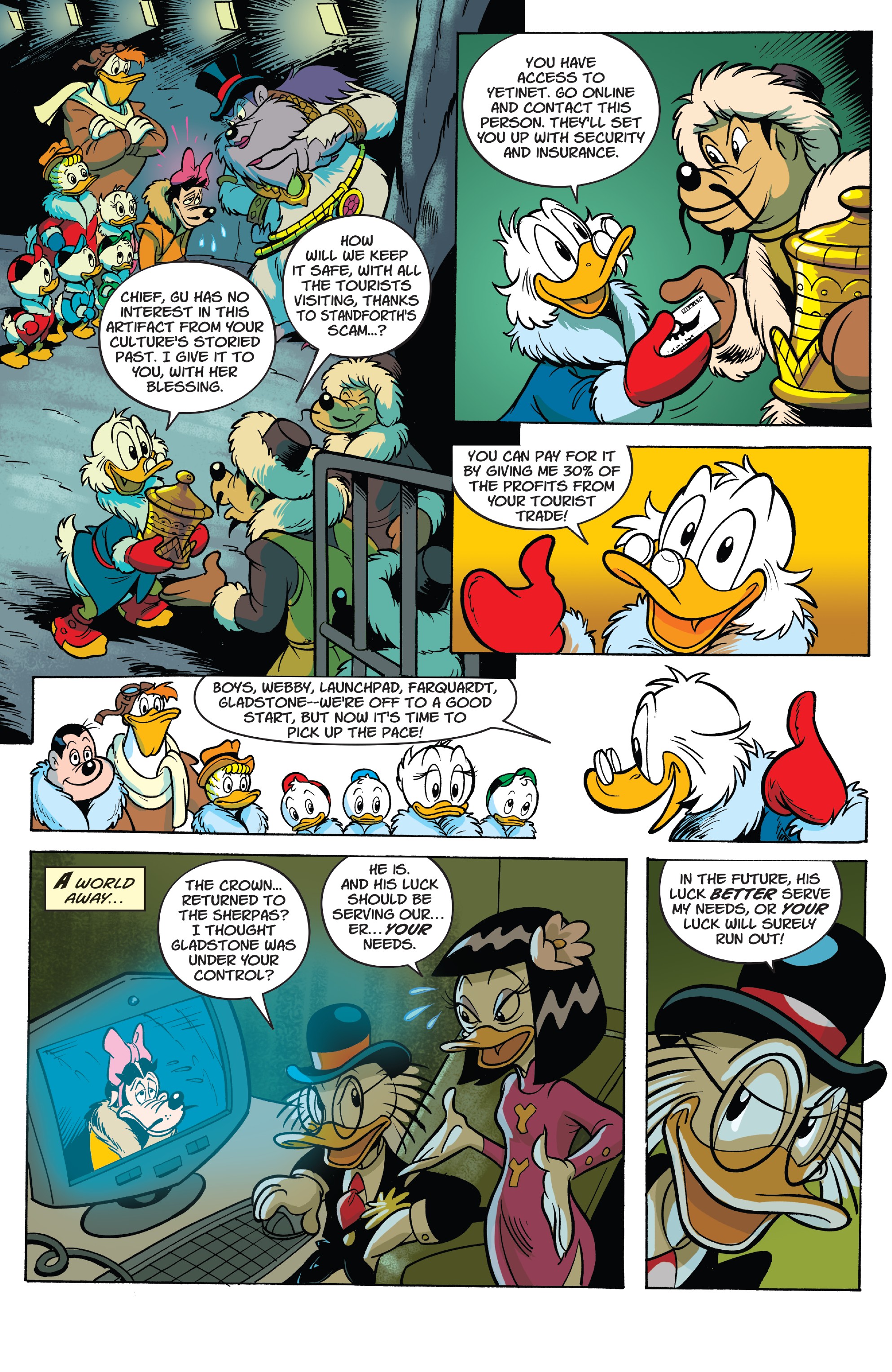 Read online Disney Afternoon Giant comic -  Issue #4 - 34