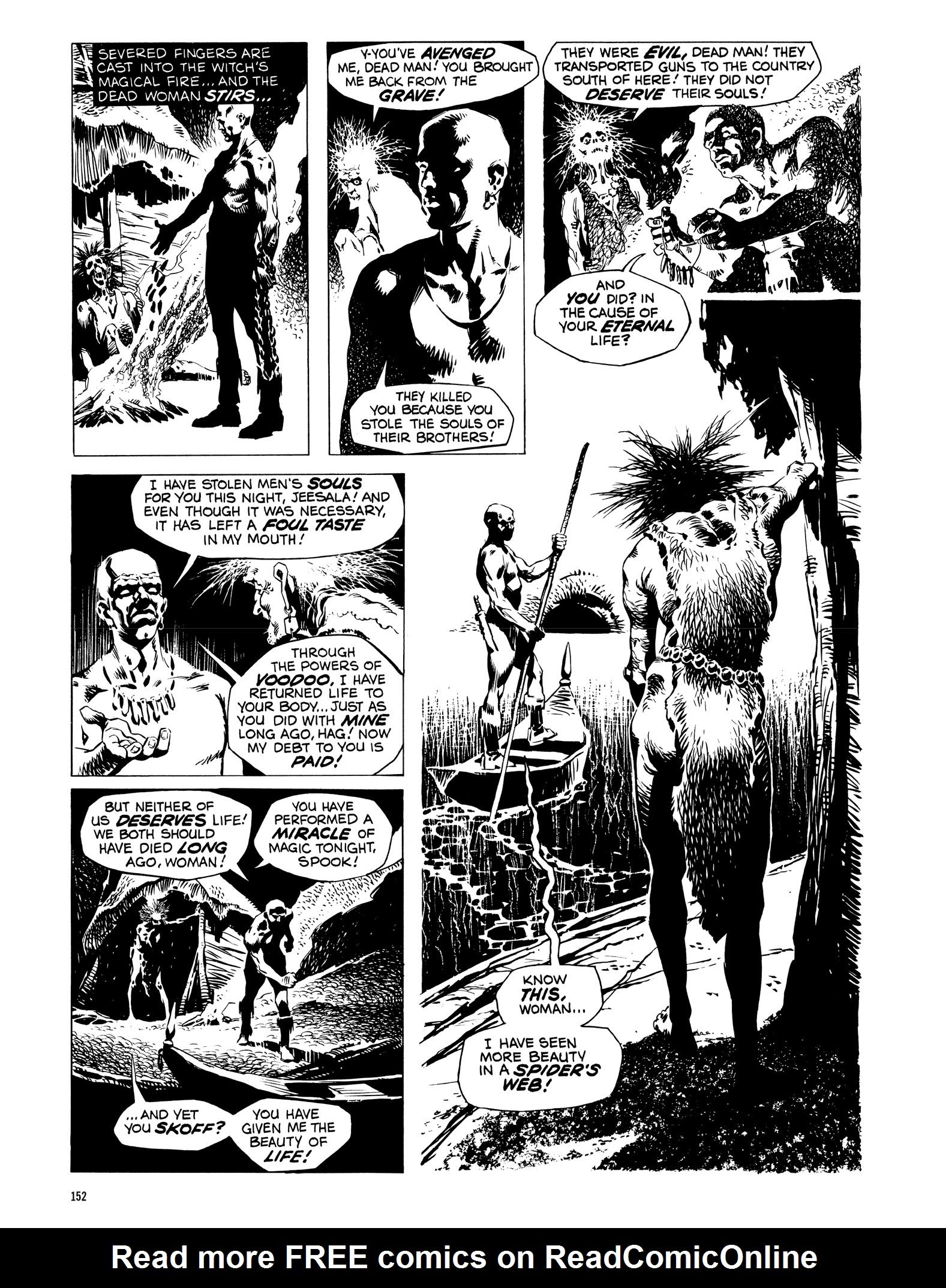 Read online Eerie Archives comic -  Issue # TPB 12 - 153