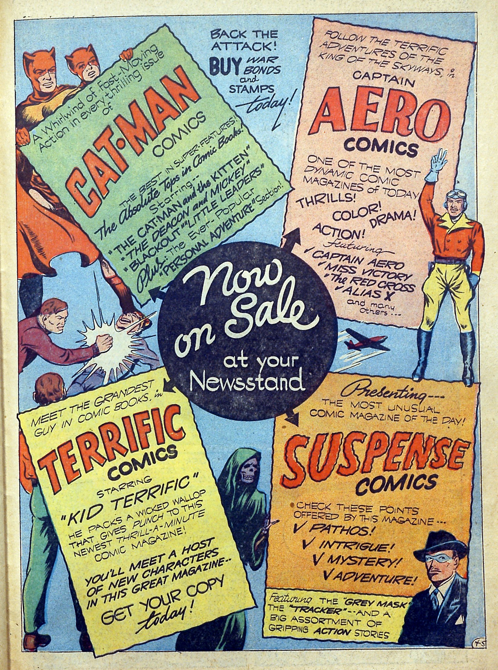 Read online Cat-Man Comics comic -  Issue #24 - 38