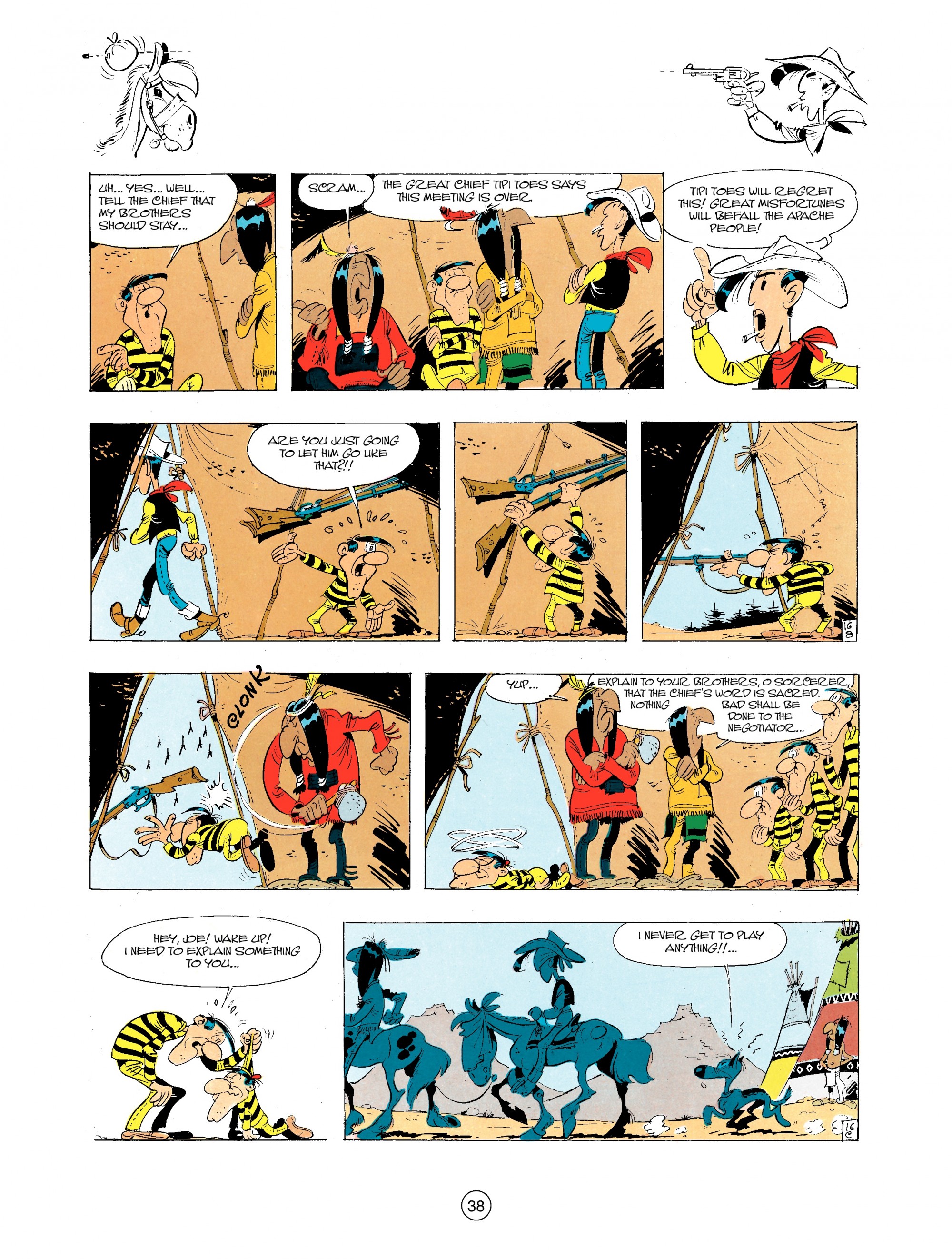 A Lucky Luke Adventure Issue #34 #34 - English 38