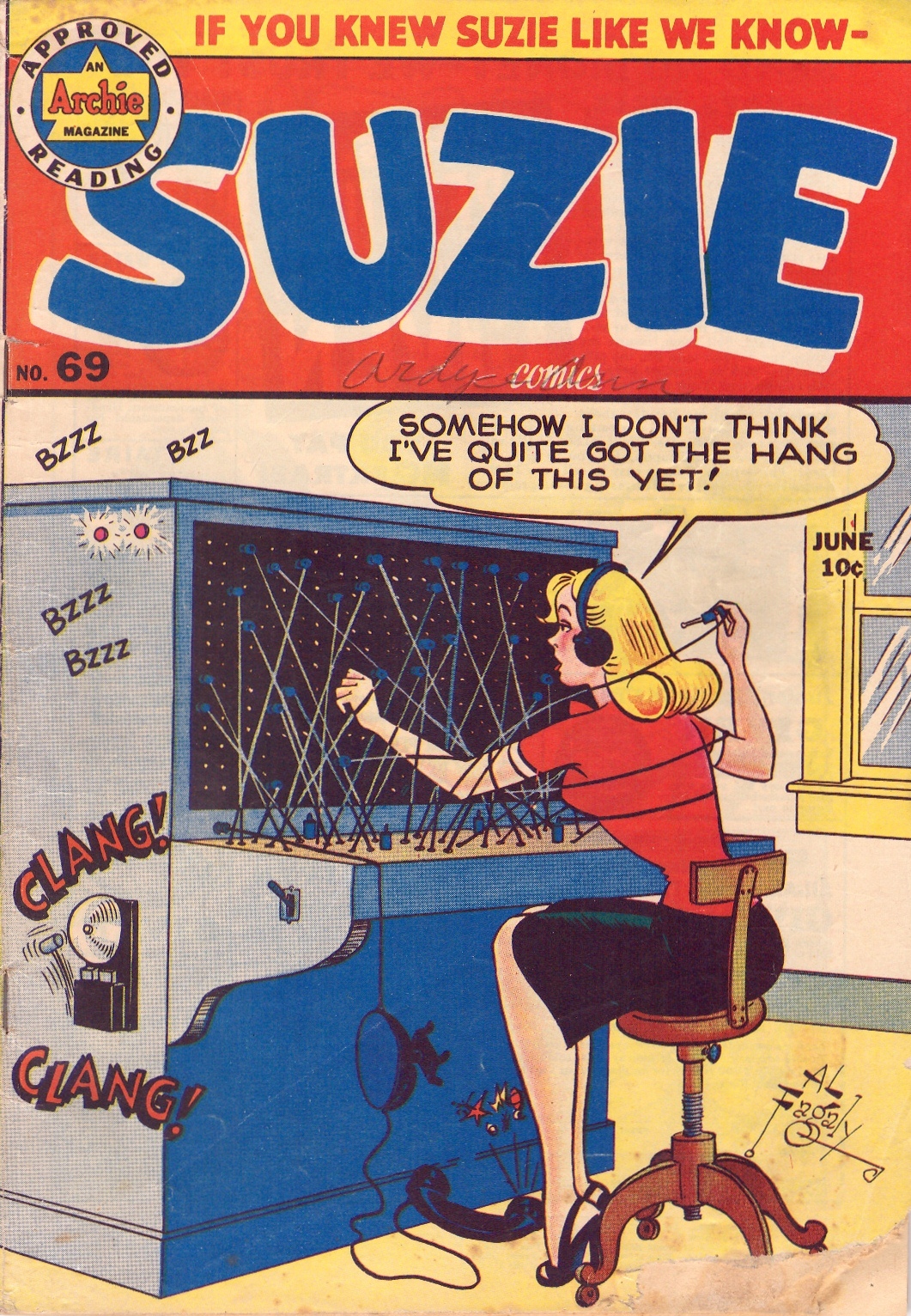 Read online Suzie Comics comic -  Issue #69 - 1