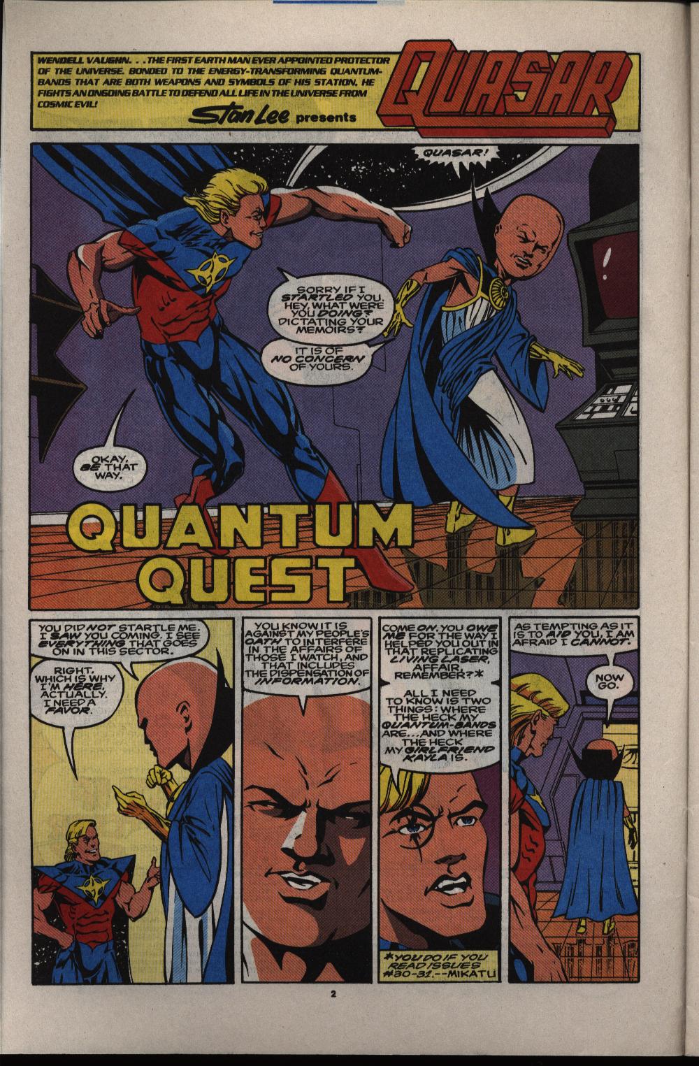 Read online Quasar comic -  Issue #47 - 3